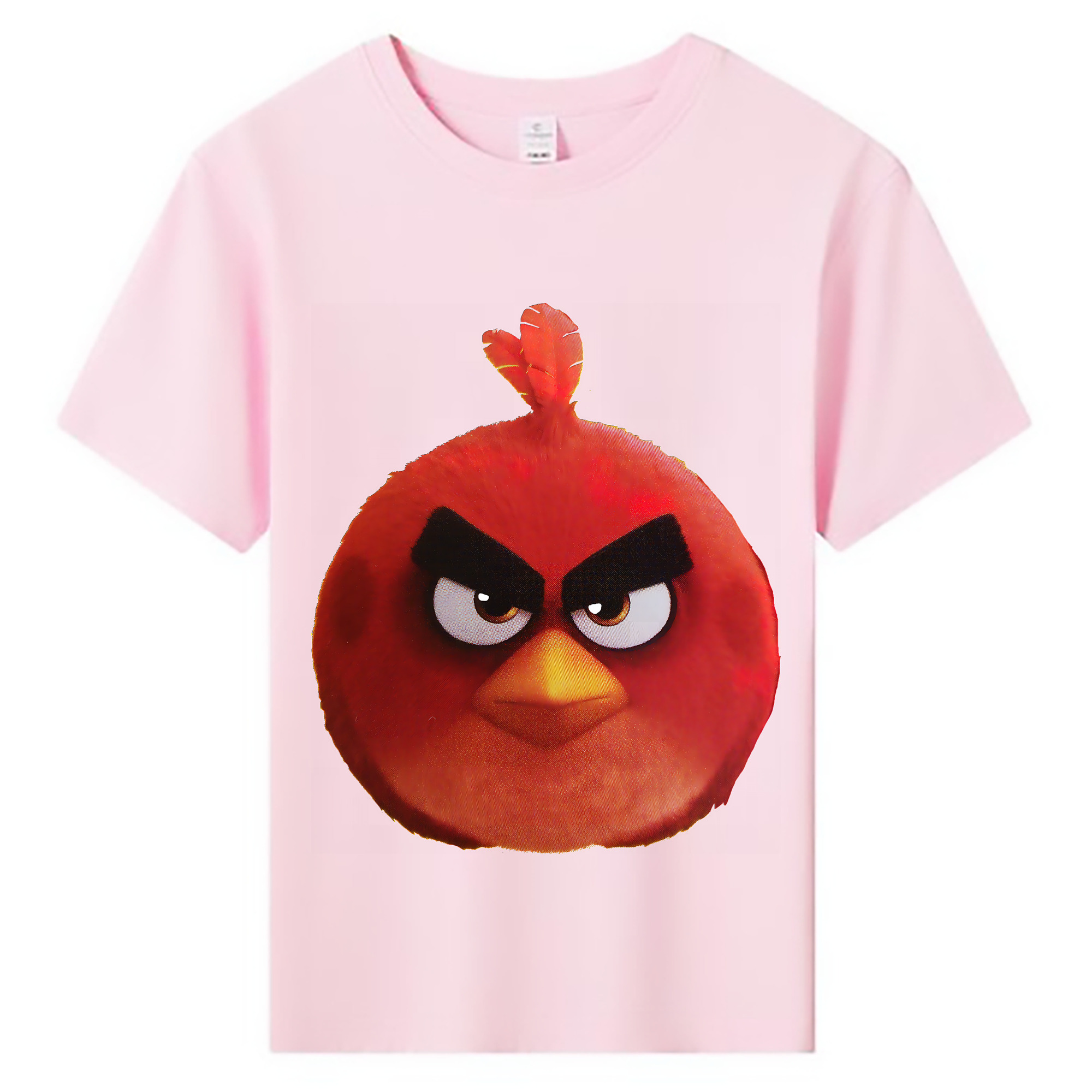 （画像用） Angry Birds アングリーバード 綿100％キッズTシャツ（フロントプリント）