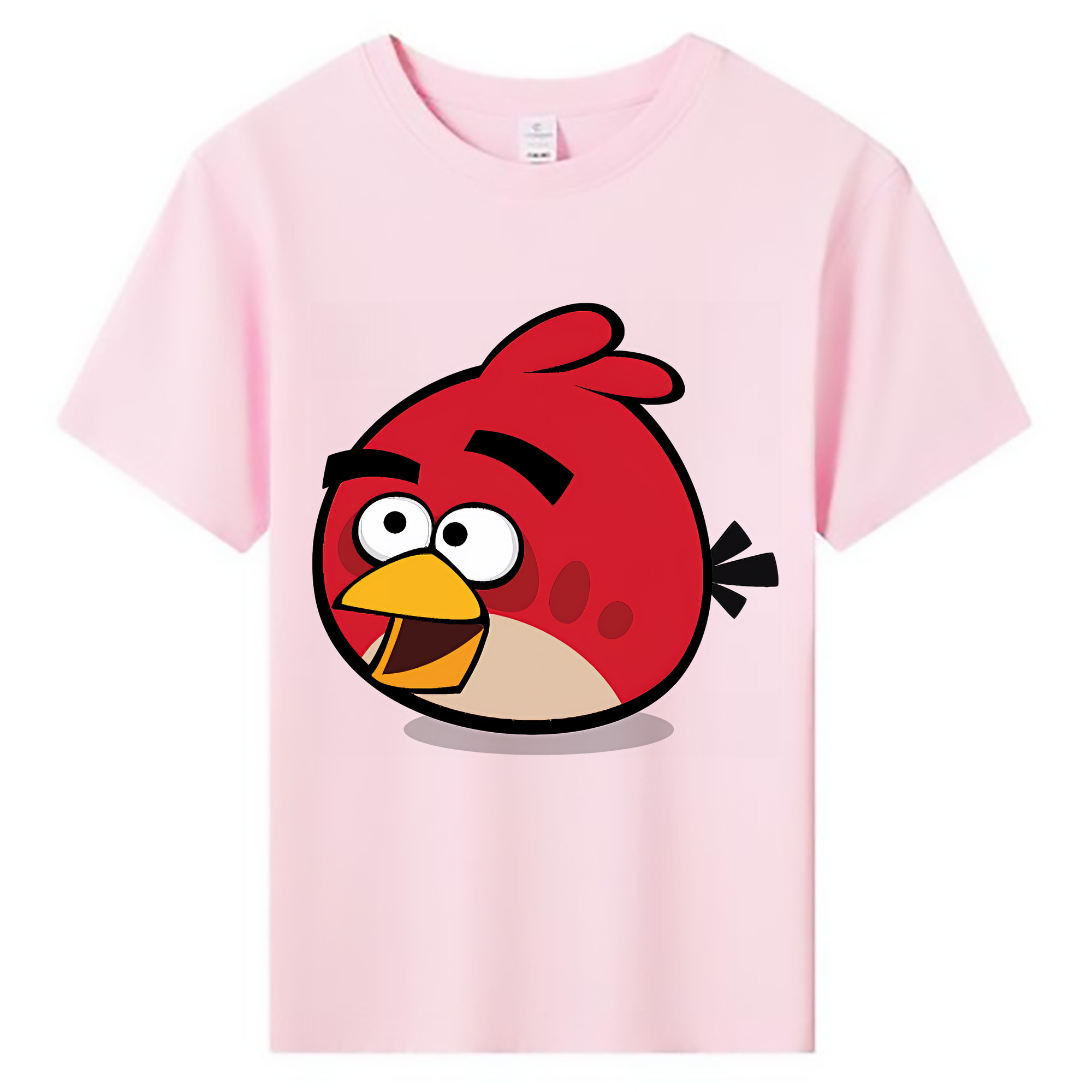（画像用） Angry Birds アングリーバード 綿100％キッズTシャツ（フロントプリント）