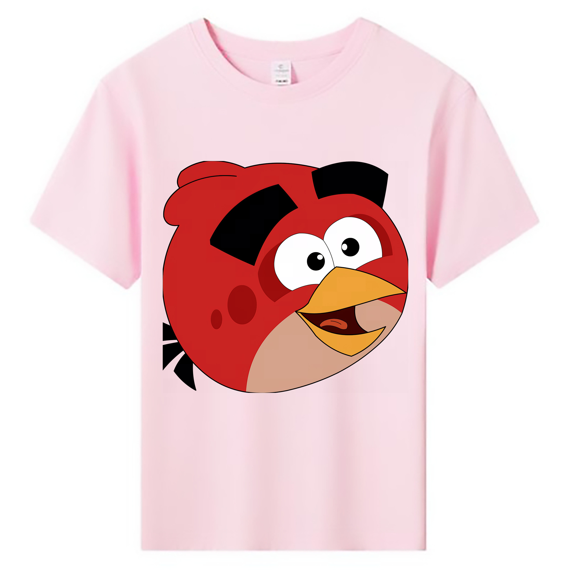 （画像用） Angry Birds アングリーバード 綿100％キッズTシャツ（フロントプリント）