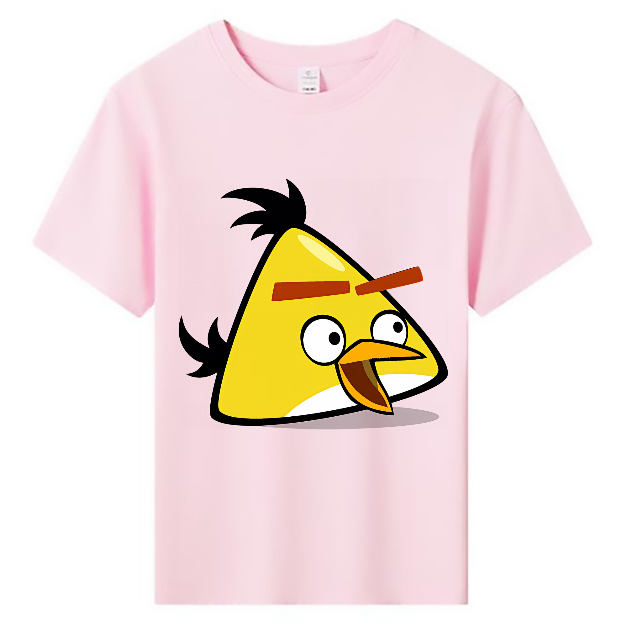 （画像用） Angry Birds アングリーバード 綿100％キッズTシャツ（フロントプリント）