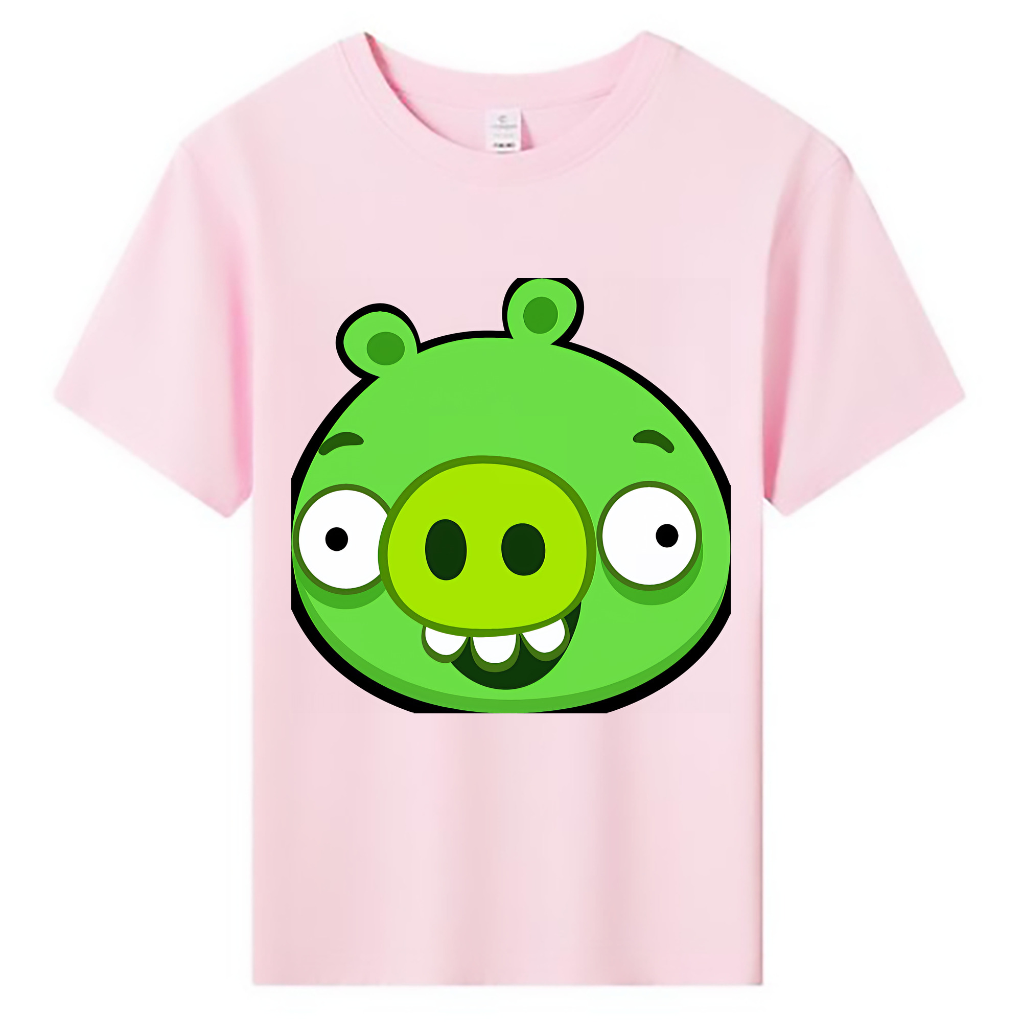（画像用） Angry Birds アングリーバード 綿100％キッズTシャツ（フロントプリント）
