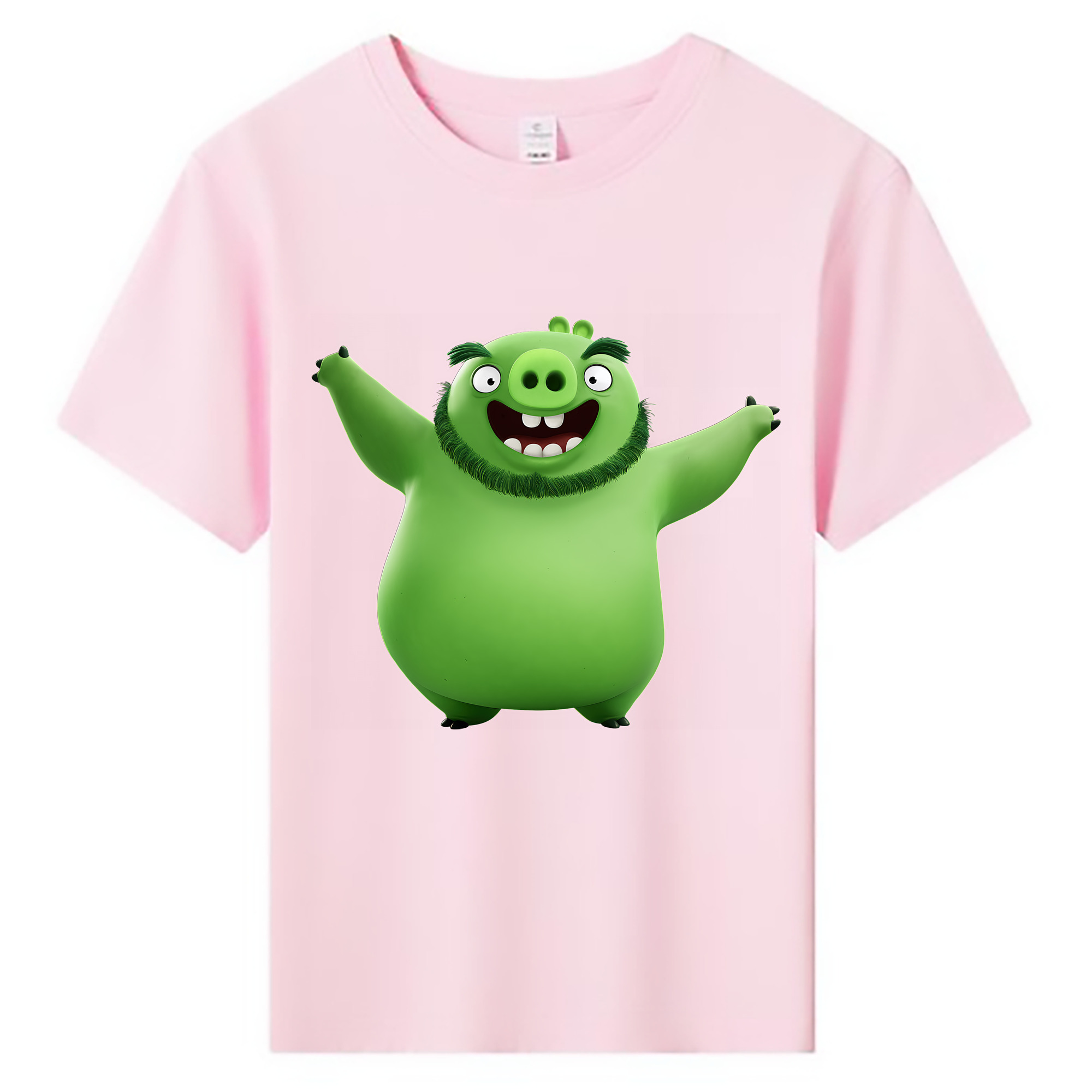 （画像用） Angry Birds アングリーバード 綿100％キッズTシャツ（フロントプリント）