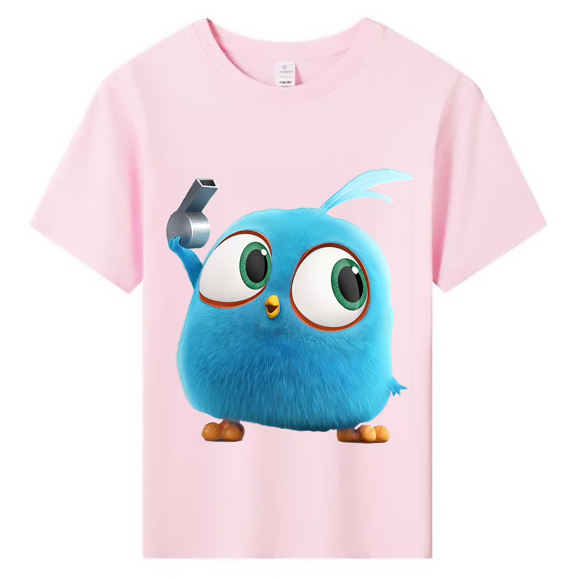 （画像用） Angry Birds アングリーバード 綿100％キッズTシャツ（フロントプリント）