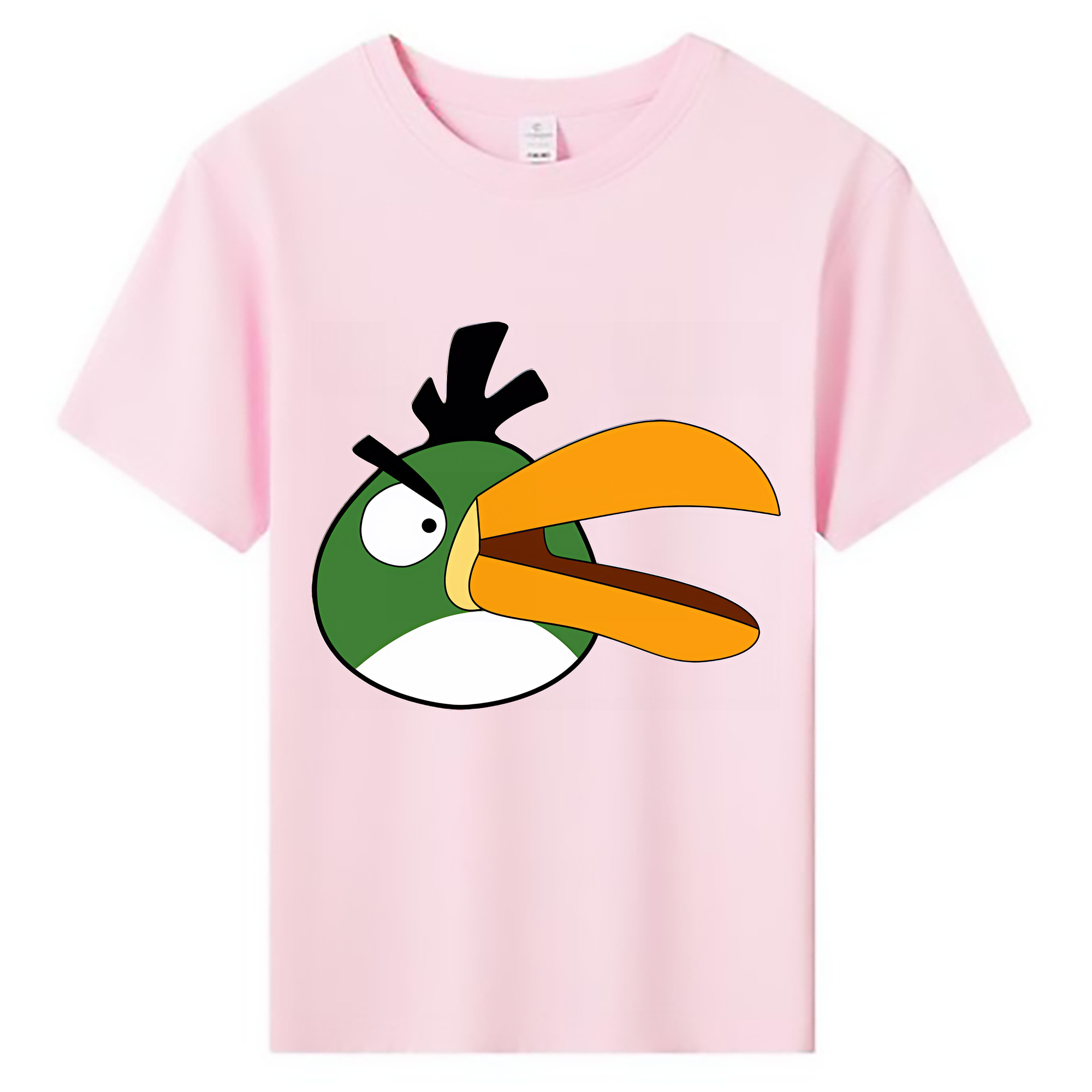 （画像用） Angry Birds アングリーバード 綿100％キッズTシャツ（フロントプリント）