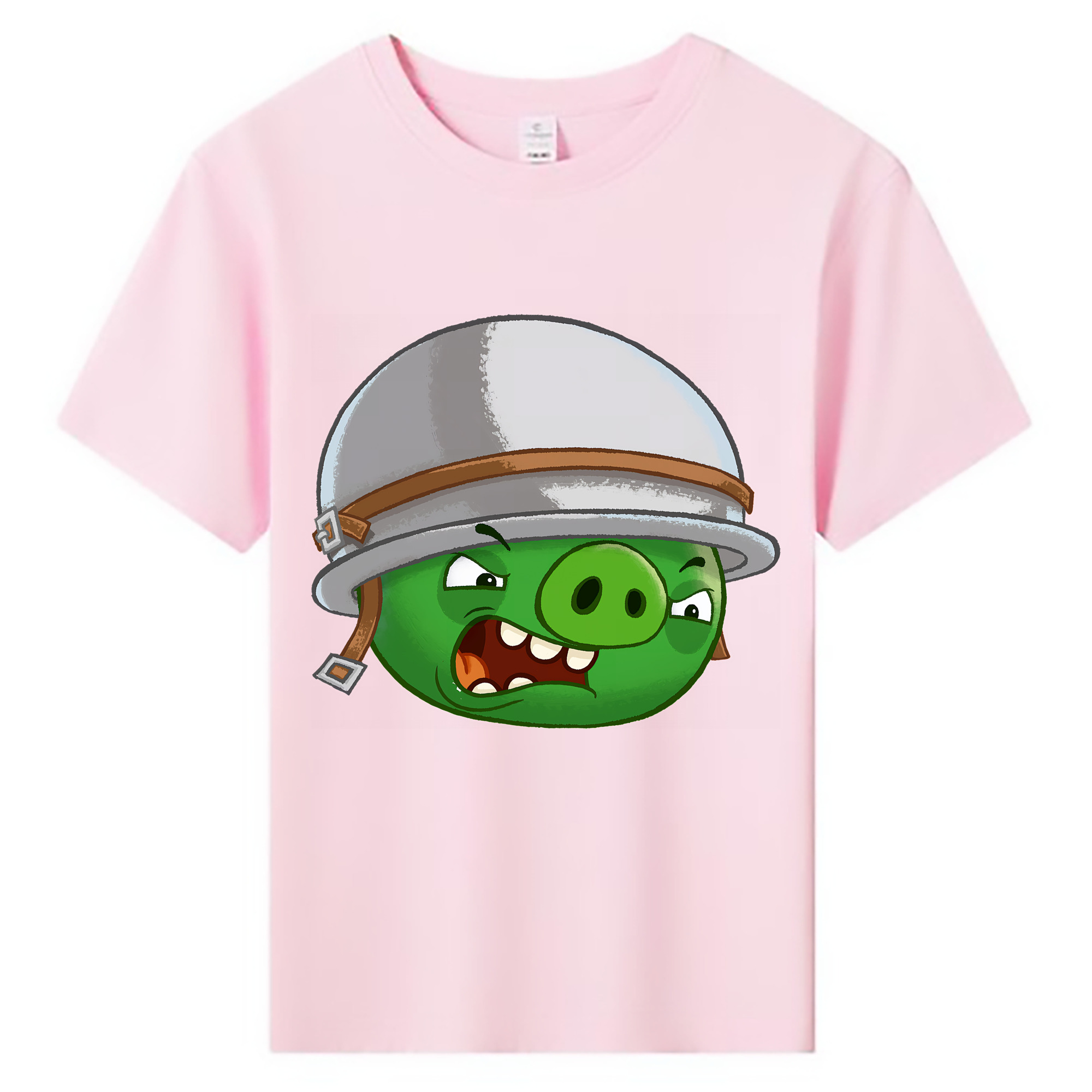 （画像用） Angry Birds アングリーバード 綿100％キッズTシャツ（フロントプリント）