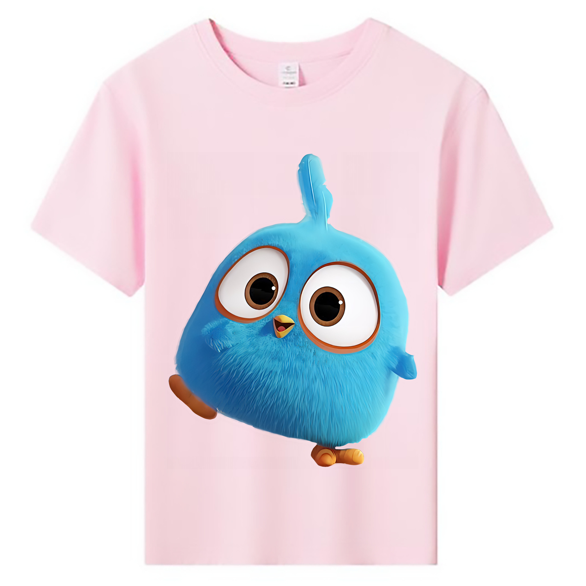 （画像用） Angry Birds アングリーバード 綿100％キッズTシャツ（フロントプリント）