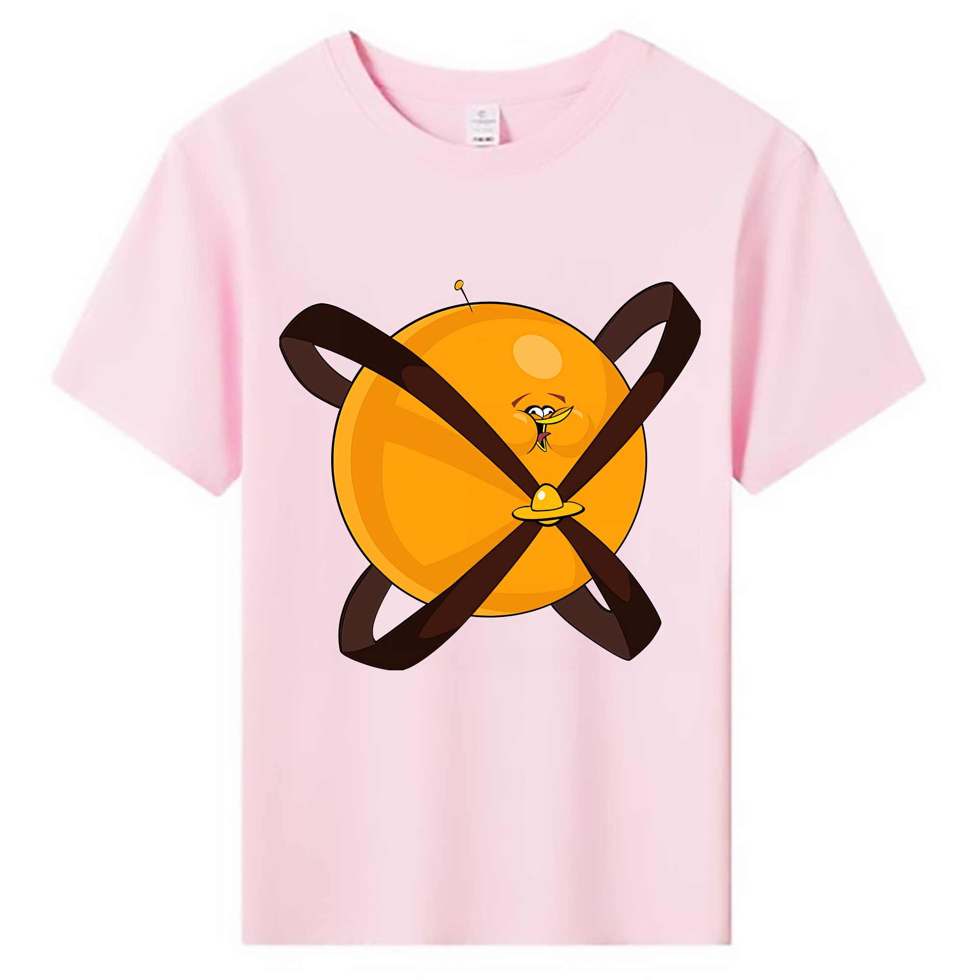 （画像用） Angry Birds アングリーバード 綿100％キッズTシャツ（フロントプリント）