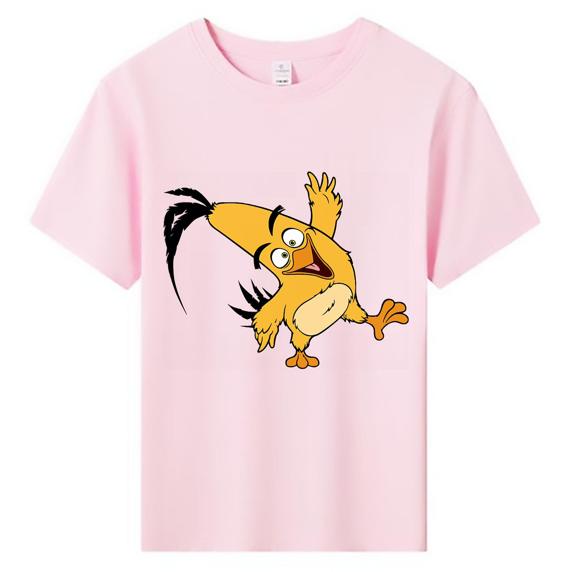 （画像用） Angry Birds アングリーバード 綿100％キッズTシャツ（フロントプリント）