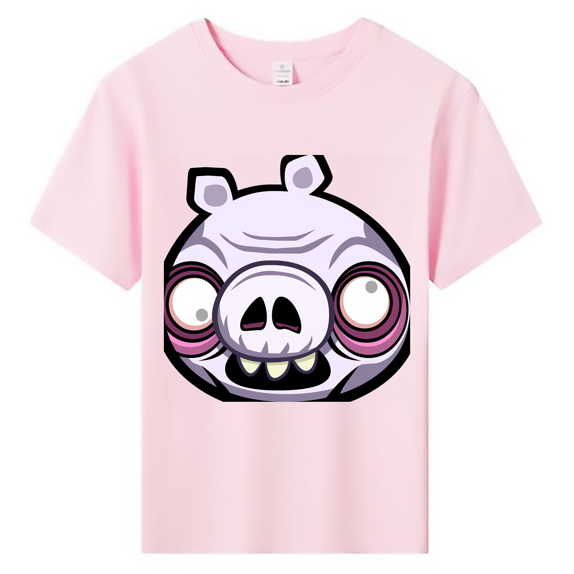 （画像用） Angry Birds アングリーバード 綿100％キッズTシャツ（フロントプリント）