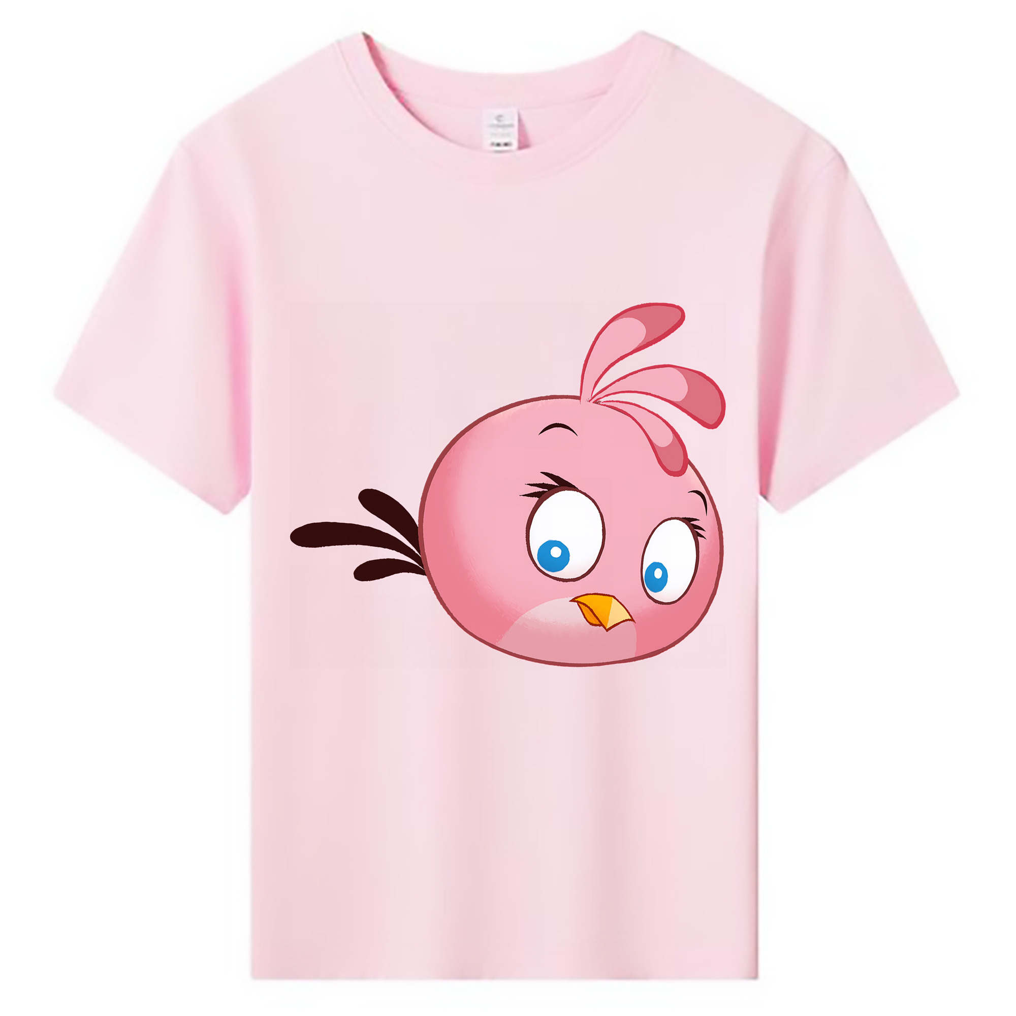 （画像用） Angry Birds アングリーバード 綿100％キッズTシャツ（フロントプリント）
