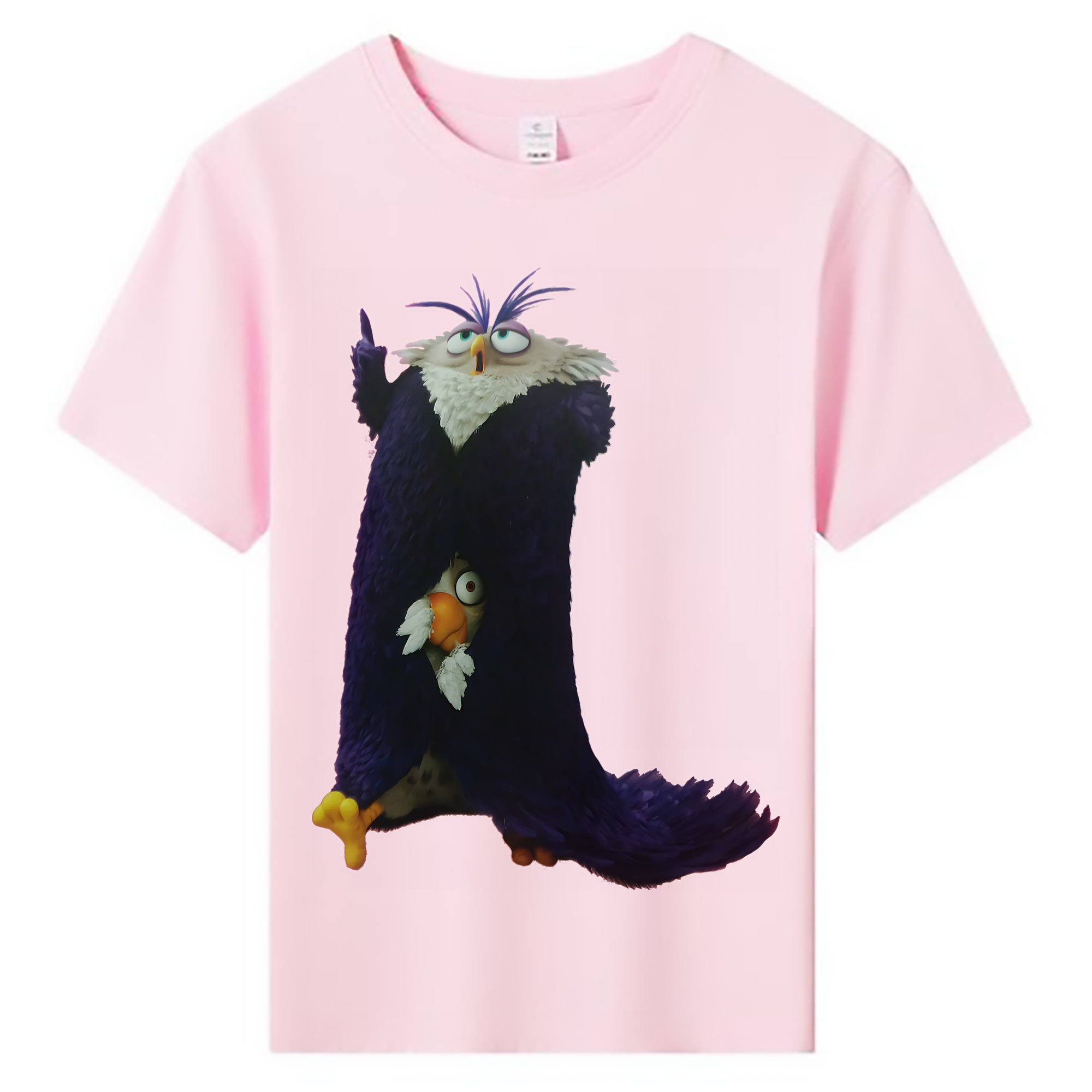 （画像用） Angry Birds アングリーバード 綿100％キッズTシャツ（フロントプリント）
