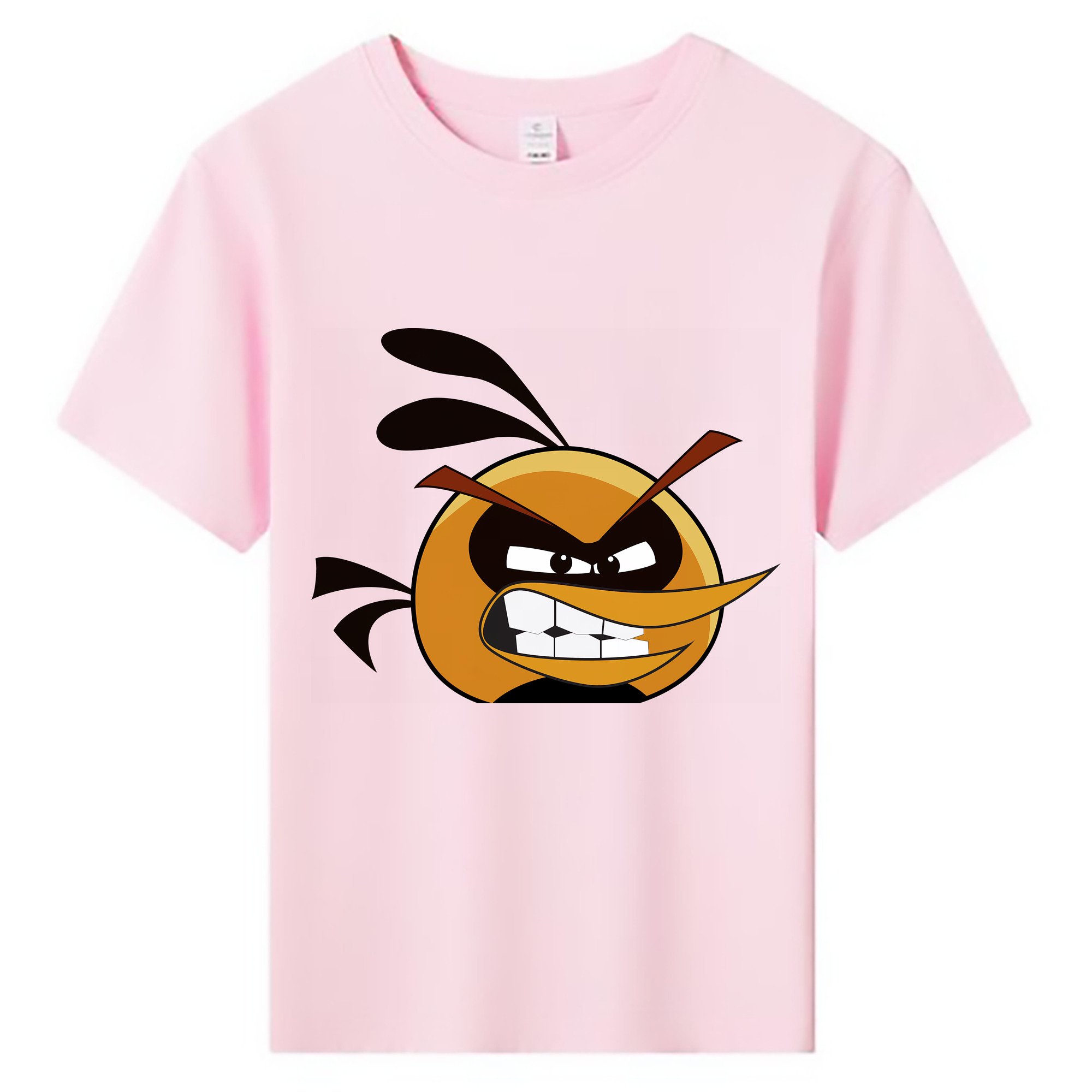 （画像用） Angry Birds アングリーバード 綿100％キッズTシャツ（フロントプリント）