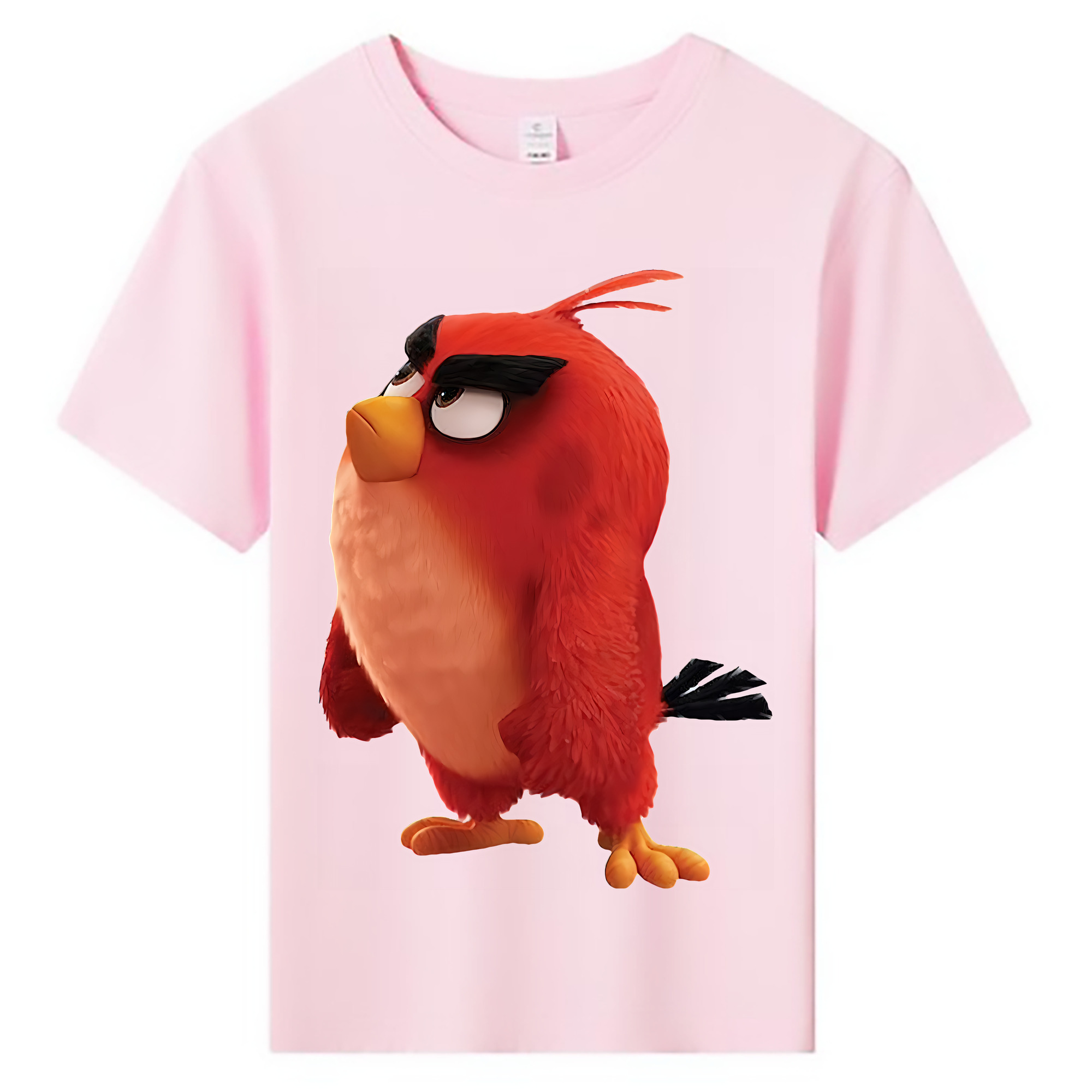 （画像用） Angry Birds アングリーバード 綿100％キッズTシャツ（フロントプリント）