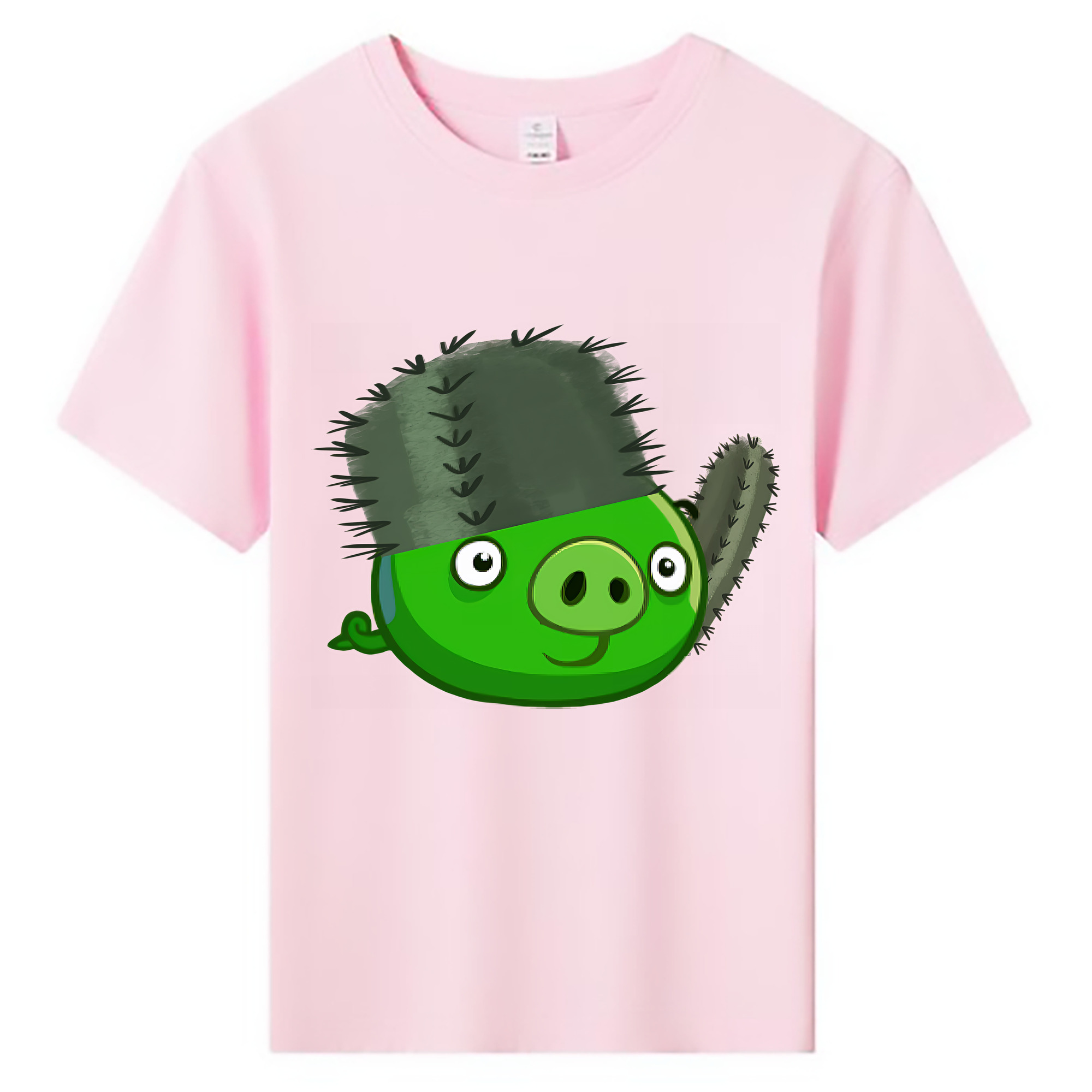 （画像用） Angry Birds アングリーバード 綿100％キッズTシャツ（フロントプリント）