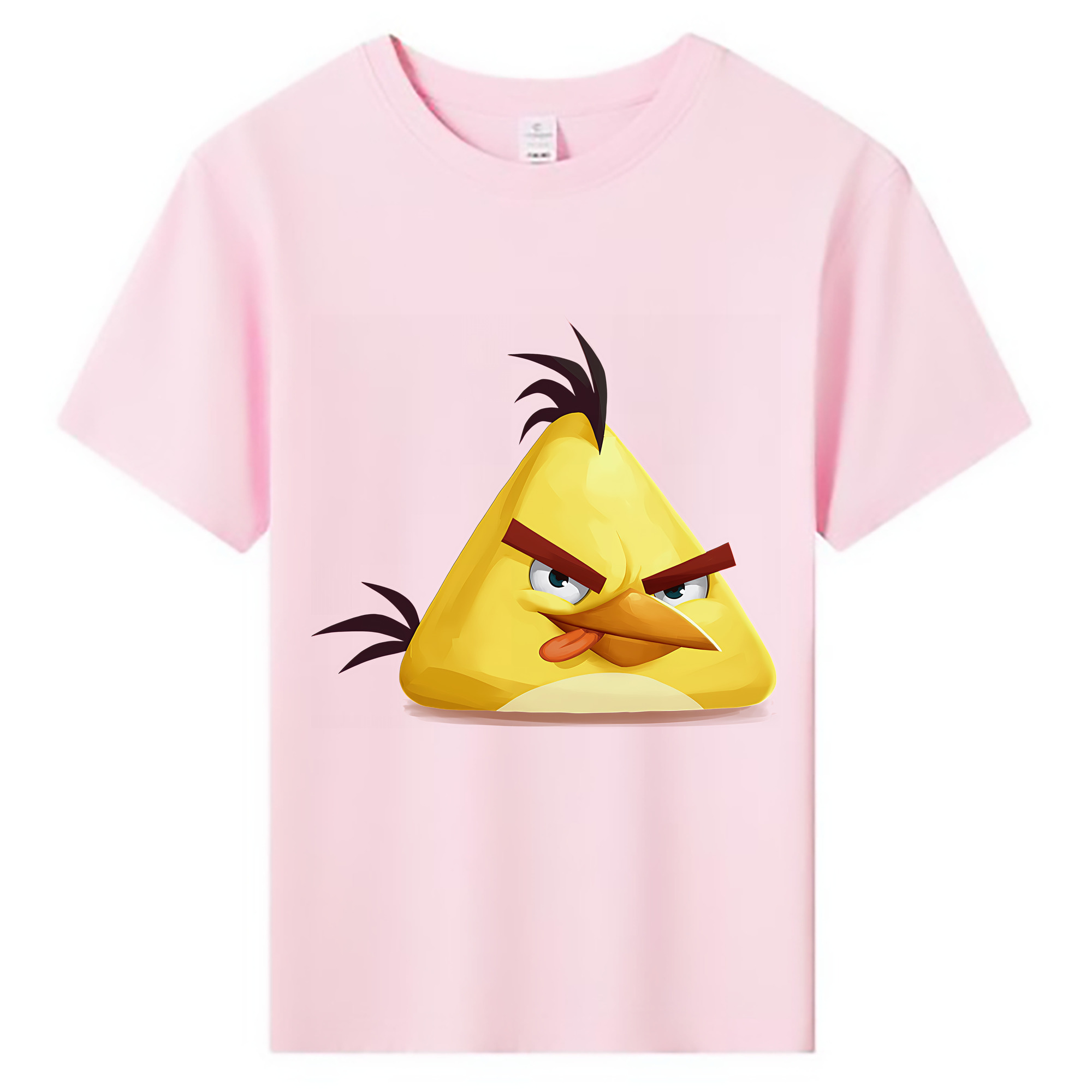 （画像用） Angry Birds アングリーバード 綿100％キッズTシャツ（フロントプリント）