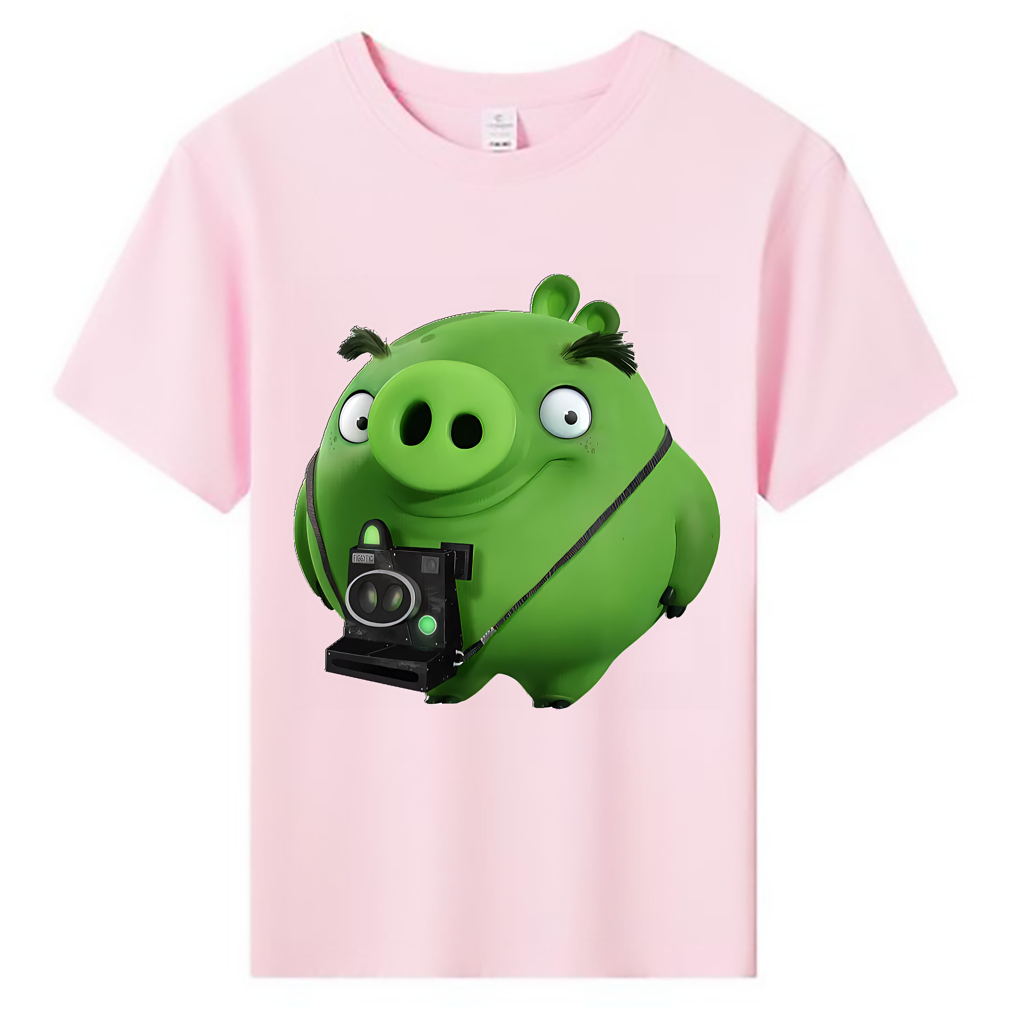 （画像用） Angry Birds アングリーバード 綿100％キッズTシャツ（フロントプリント）