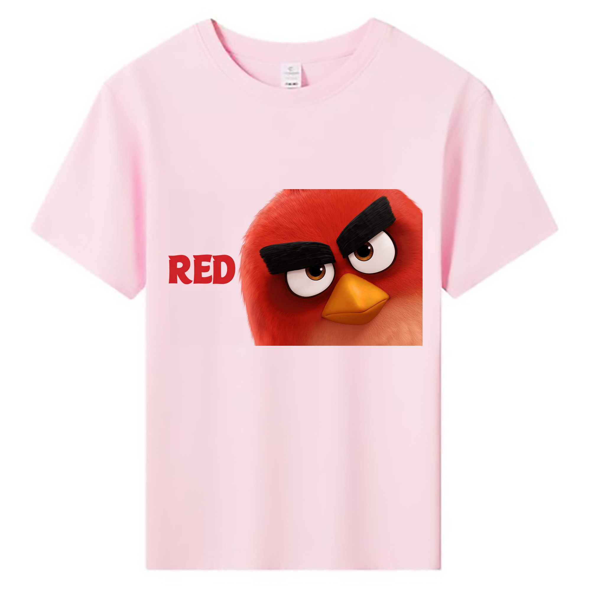 （画像用） Angry Birds アングリーバード 綿100％キッズTシャツ（フロントプリント）