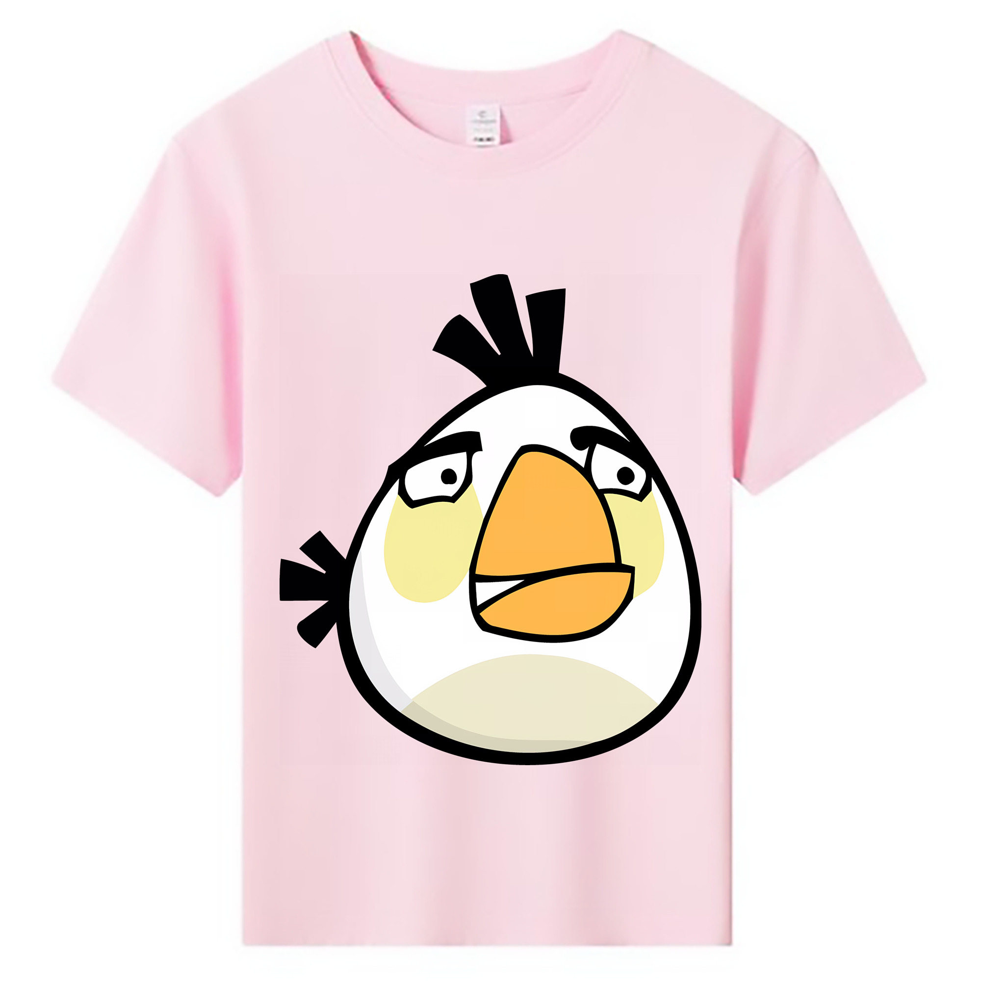 （画像用） Angry Birds アングリーバード 綿100％キッズTシャツ（フロントプリント）