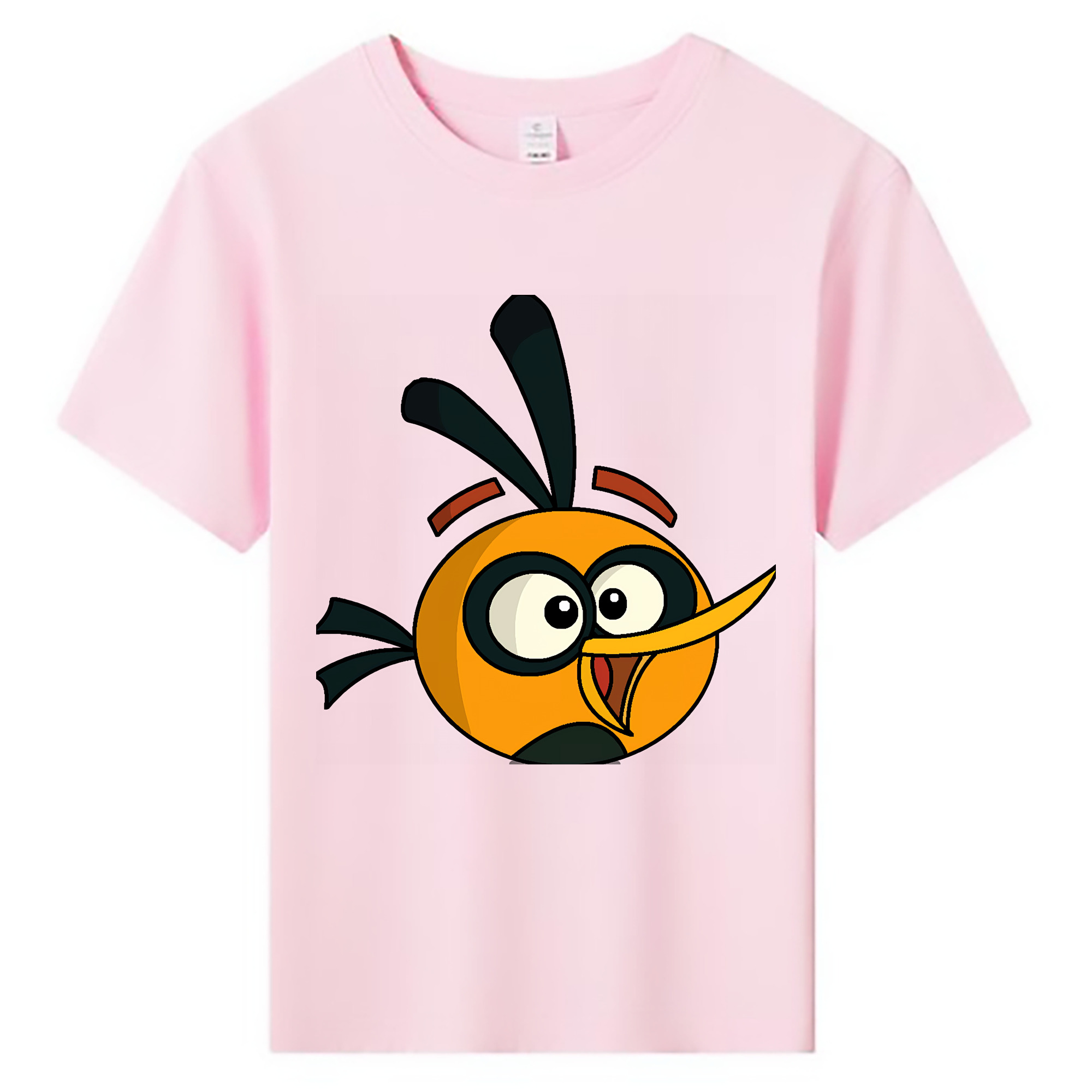 （画像用） Angry Birds アングリーバード 綿100％キッズTシャツ（フロントプリント）