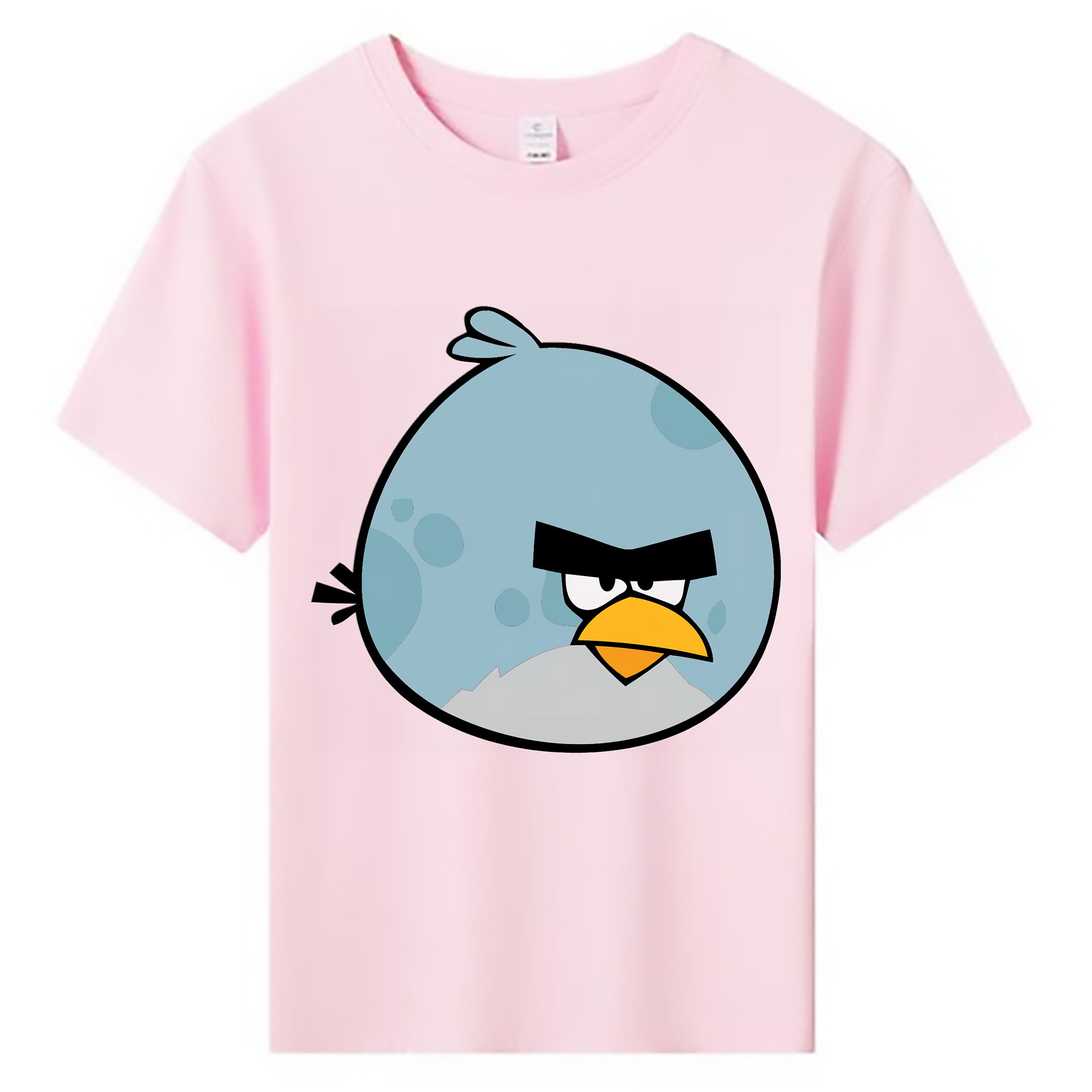 （画像用） Angry Birds アングリーバード 綿100％キッズTシャツ（フロントプリント）