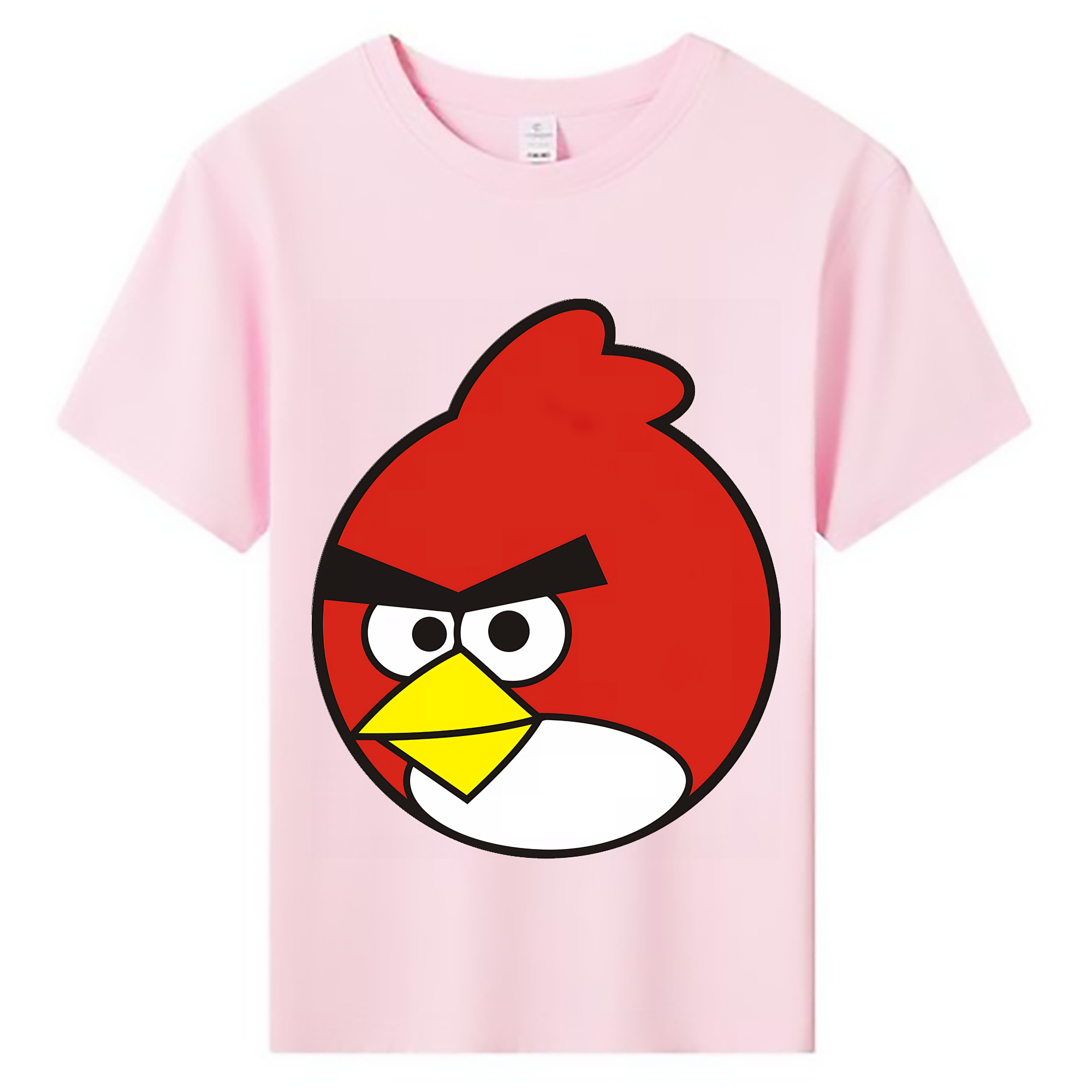 （画像用） Angry Birds アングリーバード 綿100％キッズTシャツ（フロントプリント）