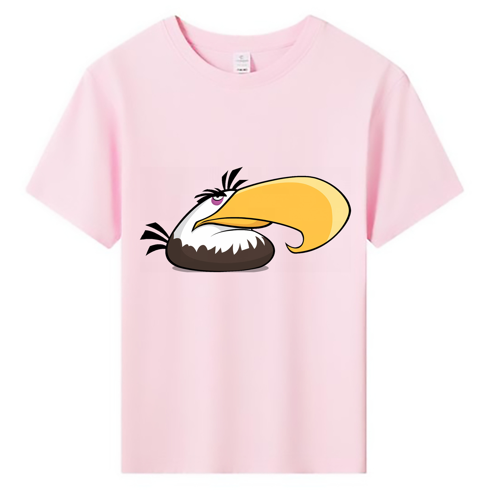 （画像用） Angry Birds アングリーバード 綿100％キッズTシャツ（フロントプリント）