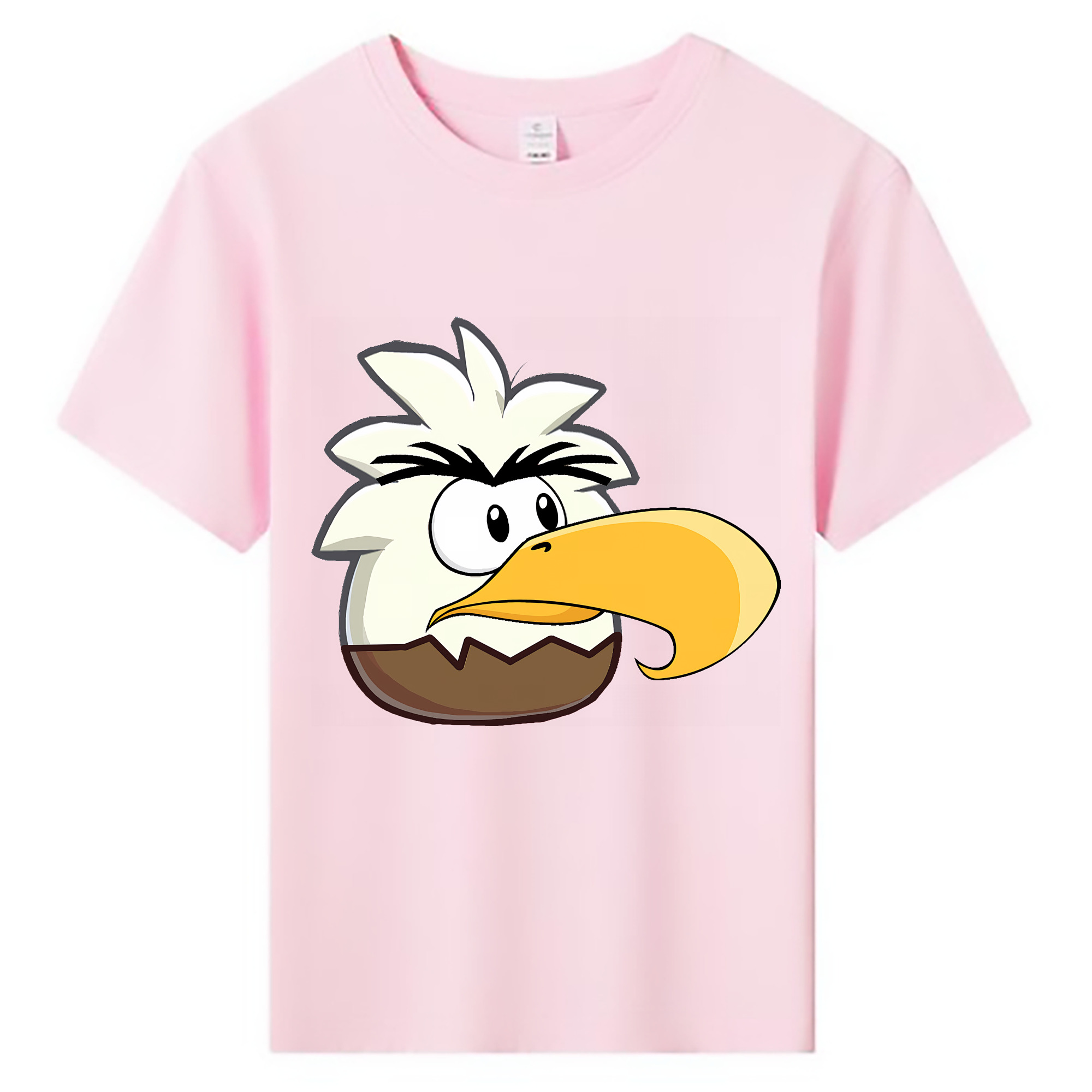 （画像用） Angry Birds アングリーバード 綿100％キッズTシャツ（フロントプリント）