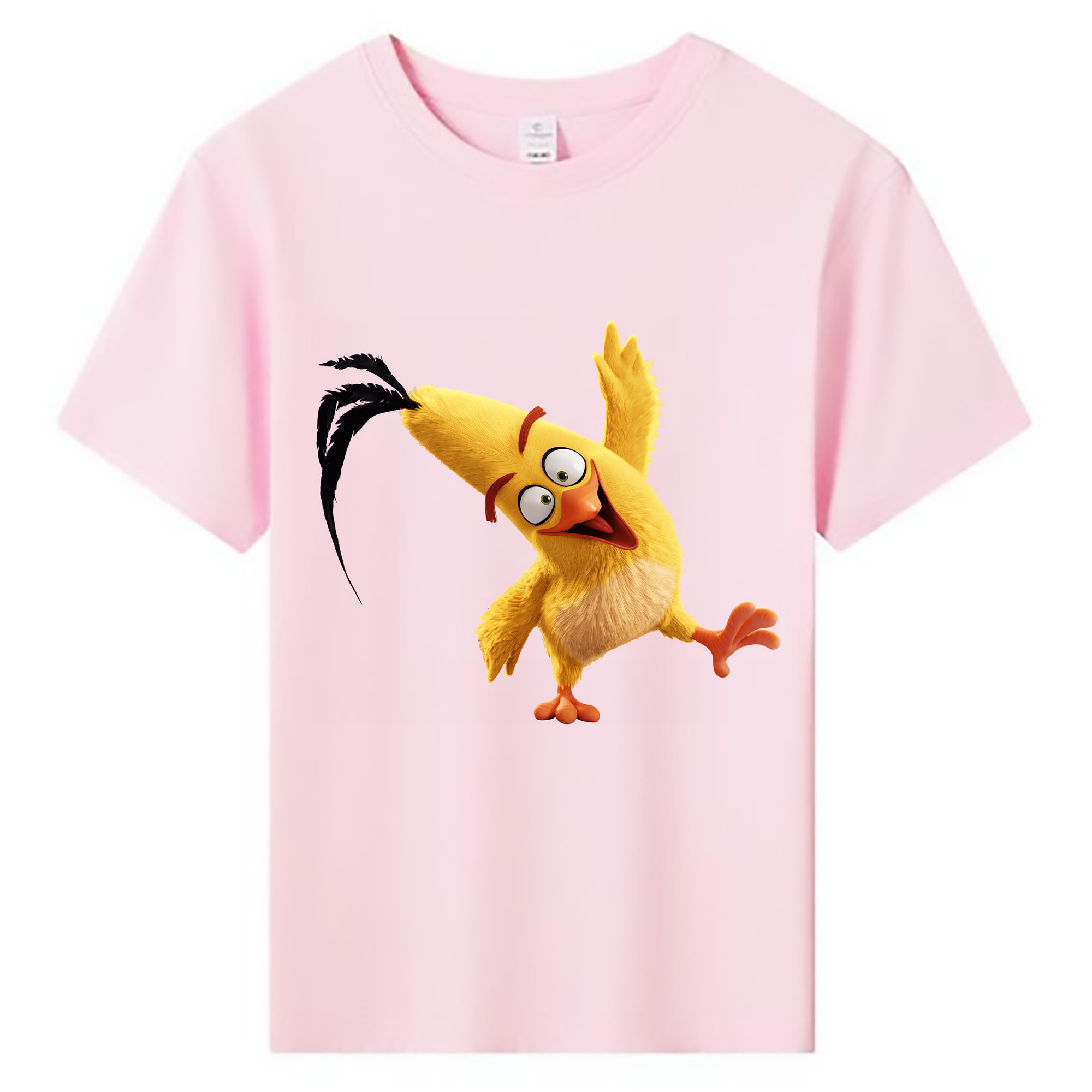 （画像用） Angry Birds アングリーバード 綿100％キッズTシャツ（フロントプリント）
