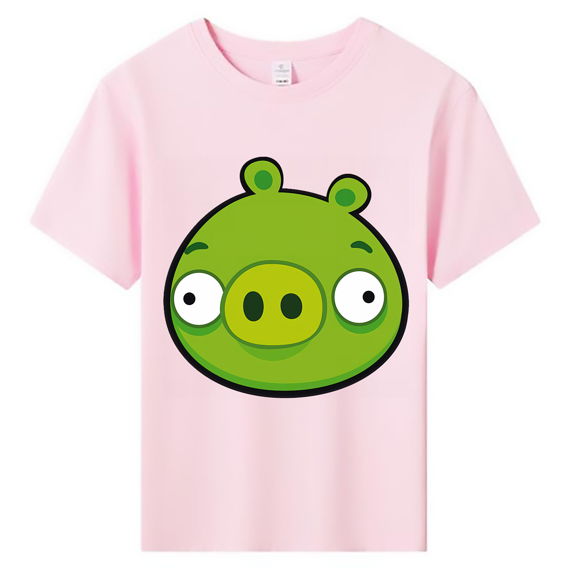 （画像用） Angry Birds アングリーバード 綿100％キッズTシャツ（フロントプリント）