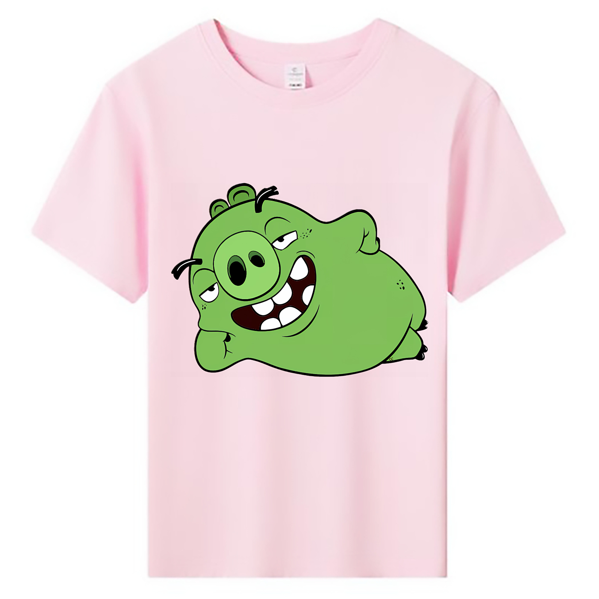 （画像用） Angry Birds アングリーバード 綿100％キッズTシャツ（フロントプリント）