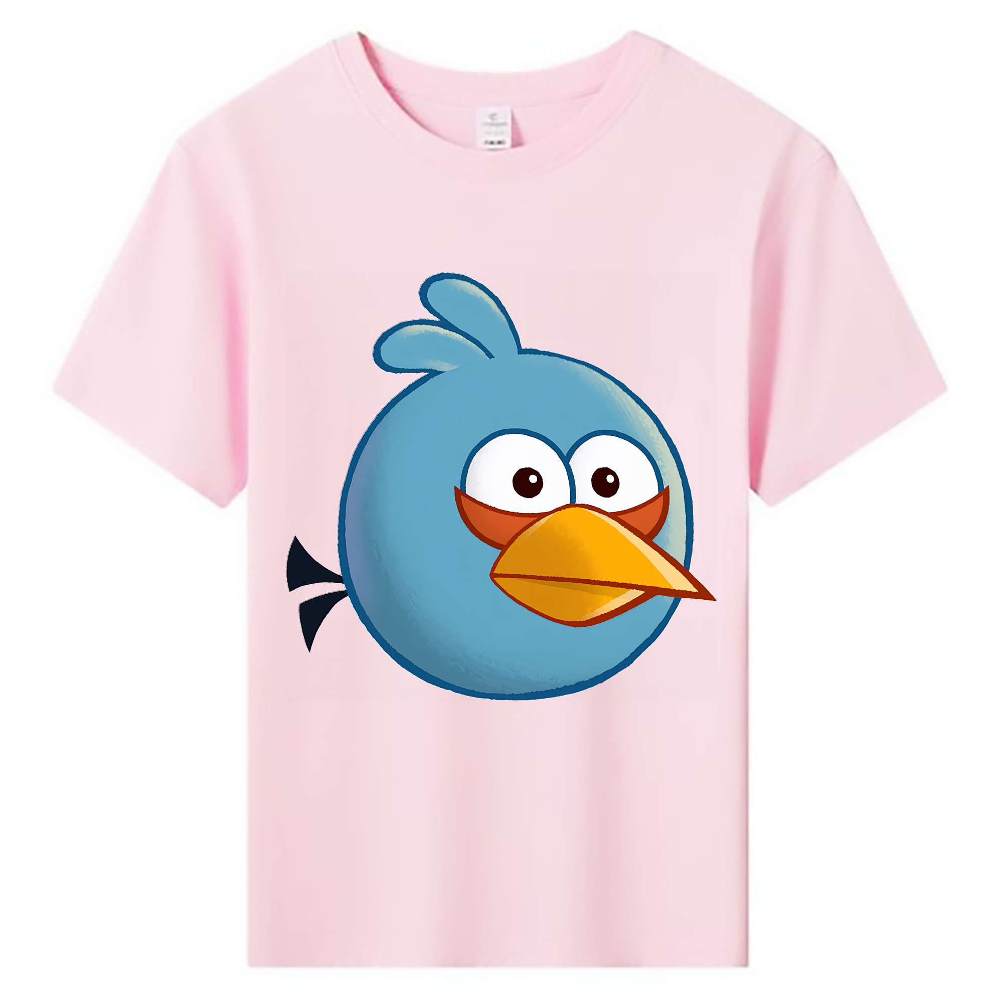 （画像用） Angry Birds アングリーバード 綿100％キッズTシャツ（フロントプリント）