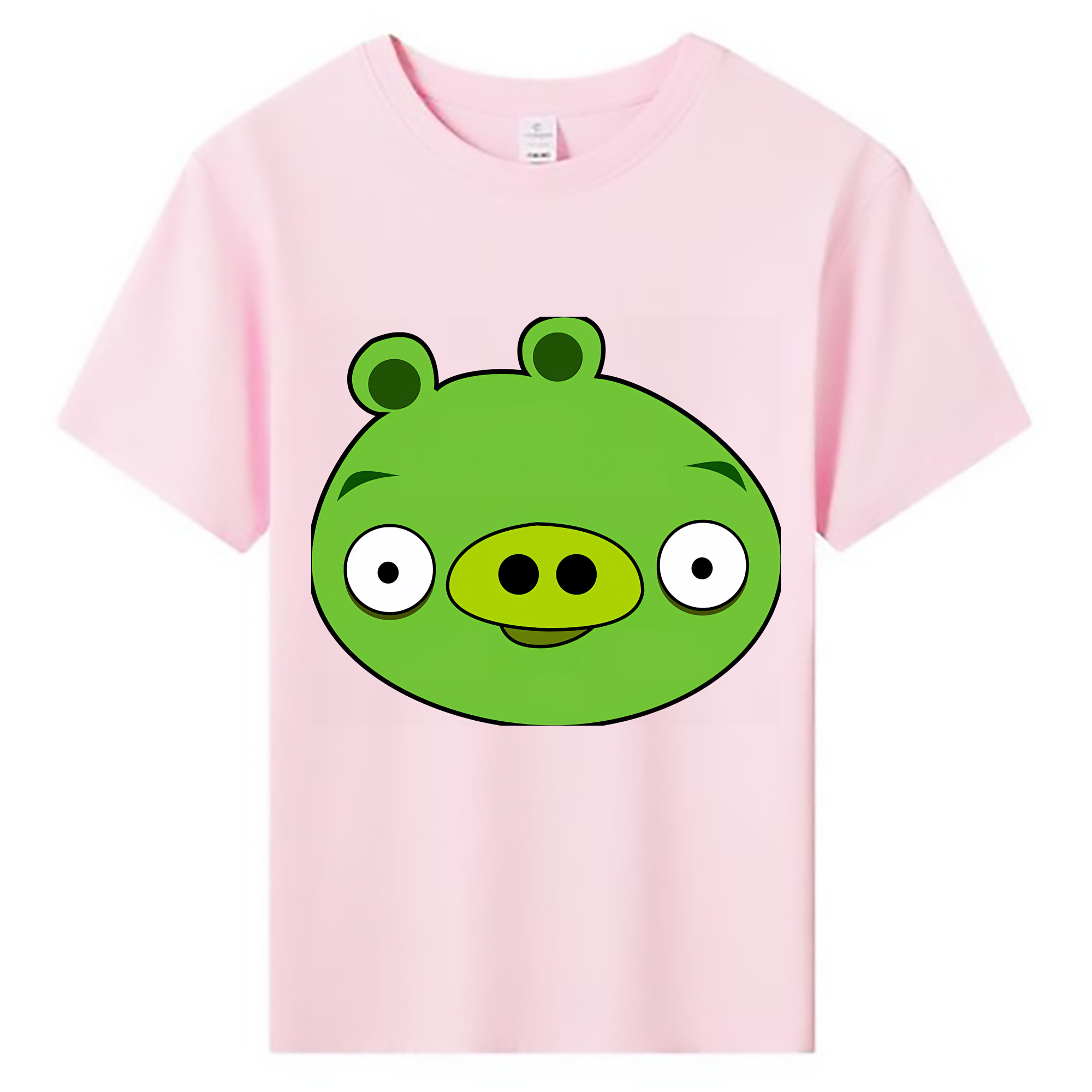 （画像用） Angry Birds アングリーバード 綿100％キッズTシャツ（フロントプリント）