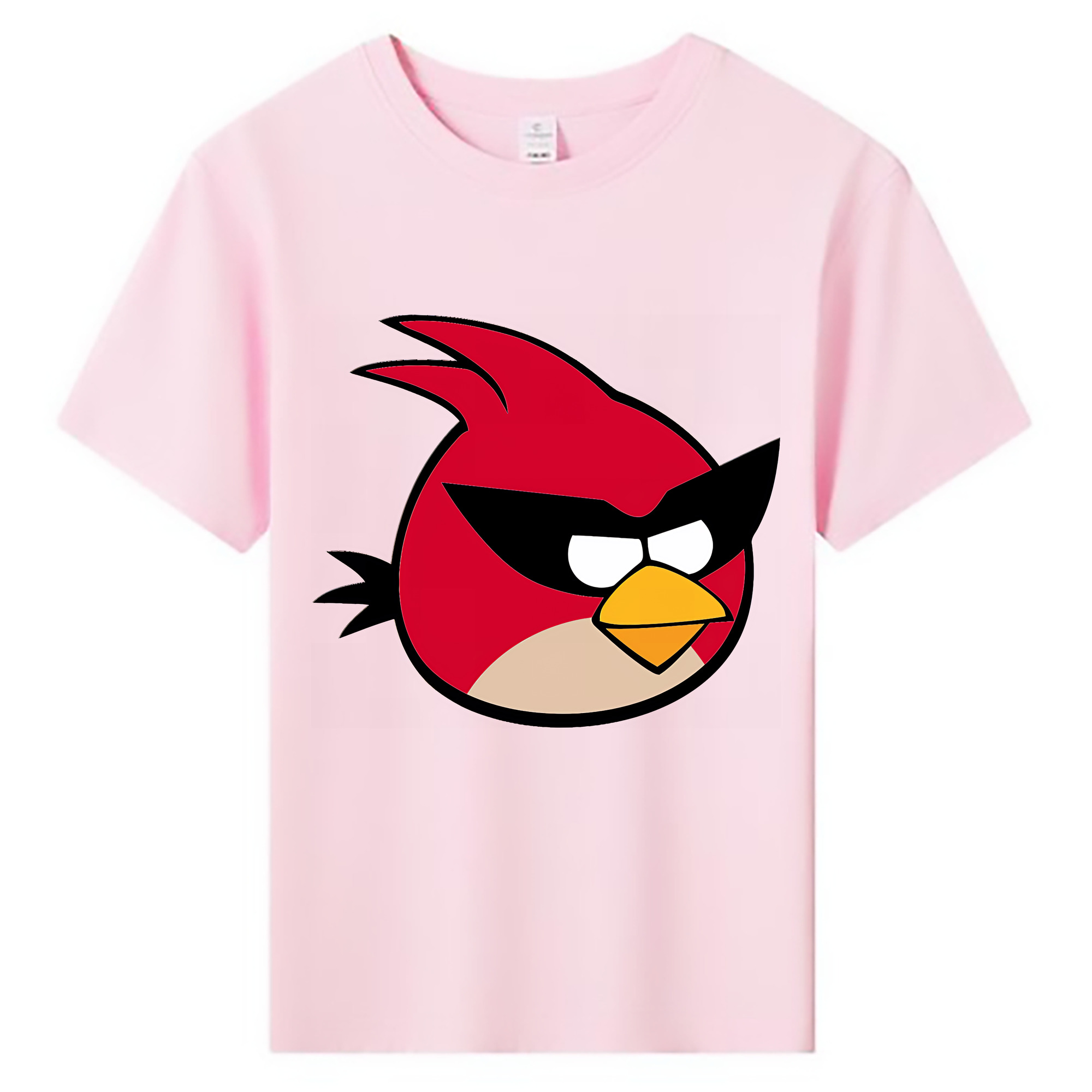 （画像用） Angry Birds アングリーバード 綿100％キッズTシャツ（フロントプリント）