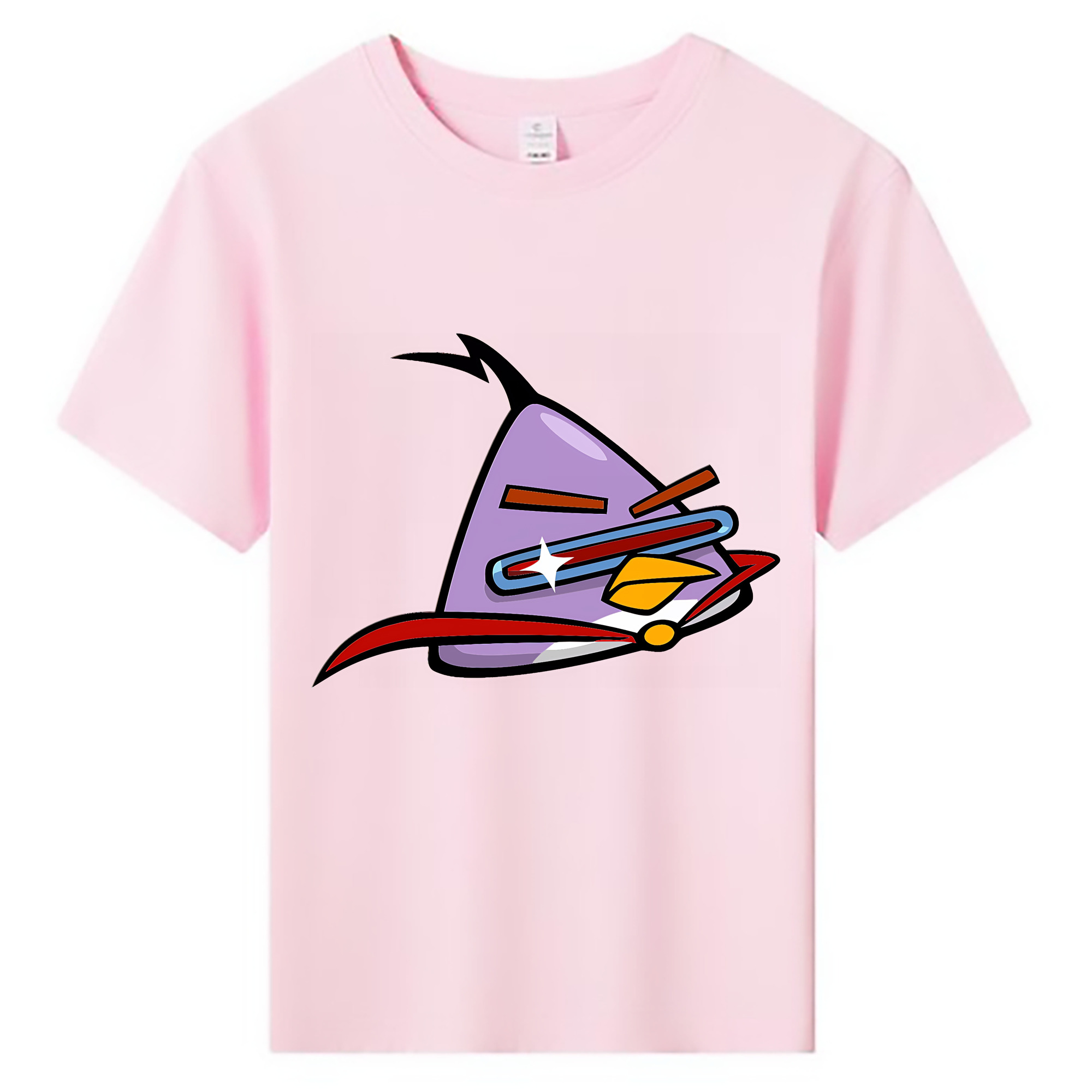 （画像用） Angry Birds アングリーバード 綿100％キッズTシャツ（フロントプリント）