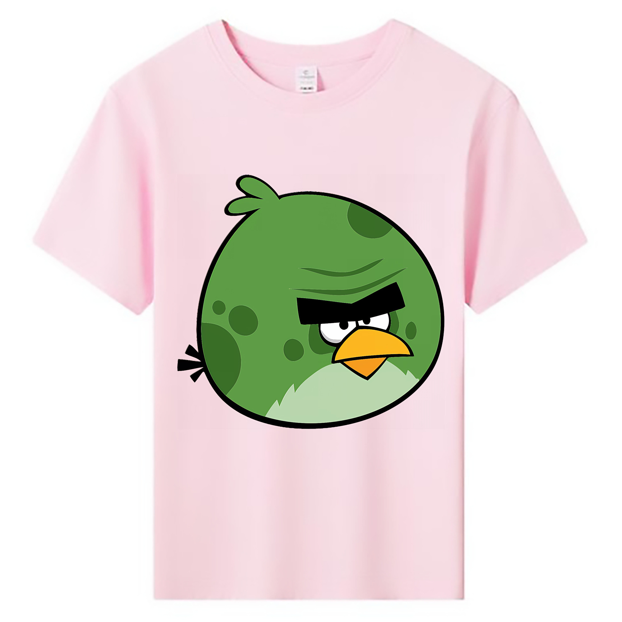 （画像用） Angry Birds アングリーバード 綿100％キッズTシャツ（フロントプリント）