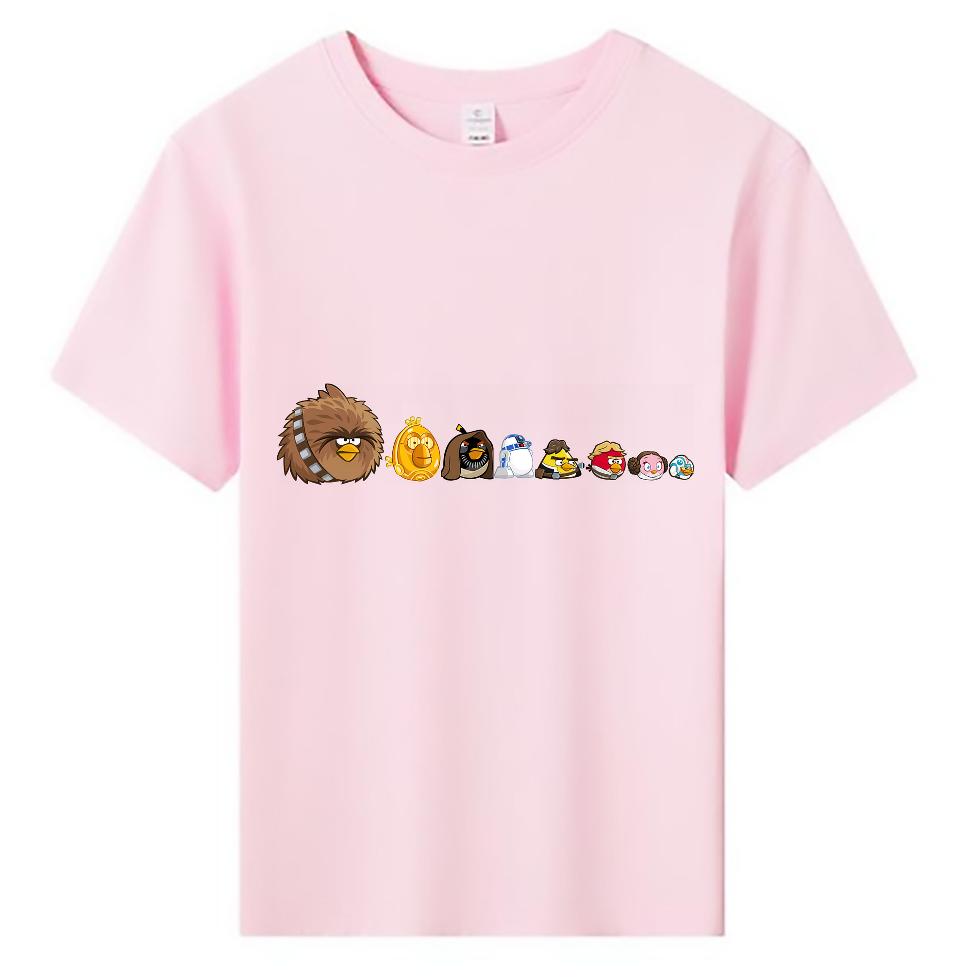 （画像用） Angry Birds アングリーバード 綿100％キッズTシャツ（フロントプリント）