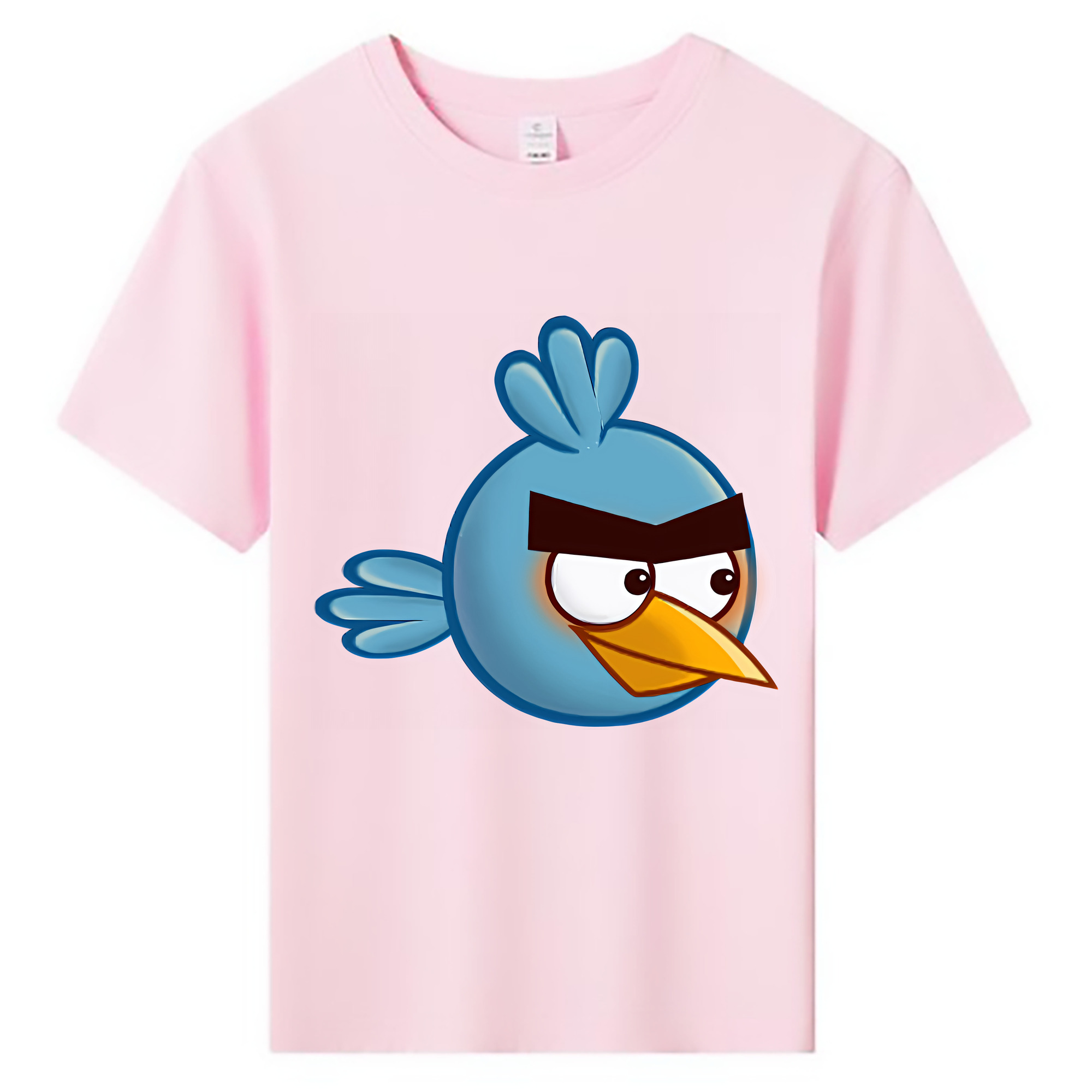 （画像用） Angry Birds アングリーバード 綿100％キッズTシャツ（フロントプリント）