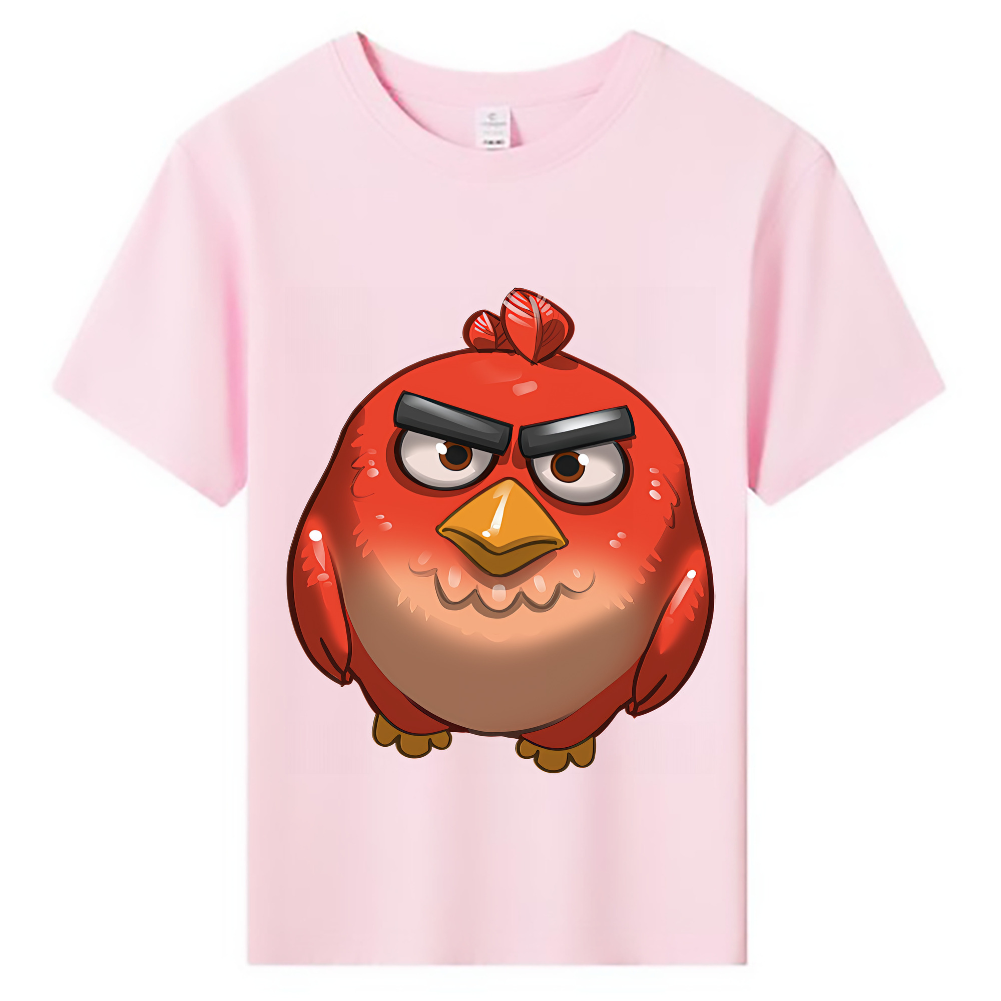 （画像用） Angry Birds アングリーバード 綿100％キッズTシャツ（フロントプリント）