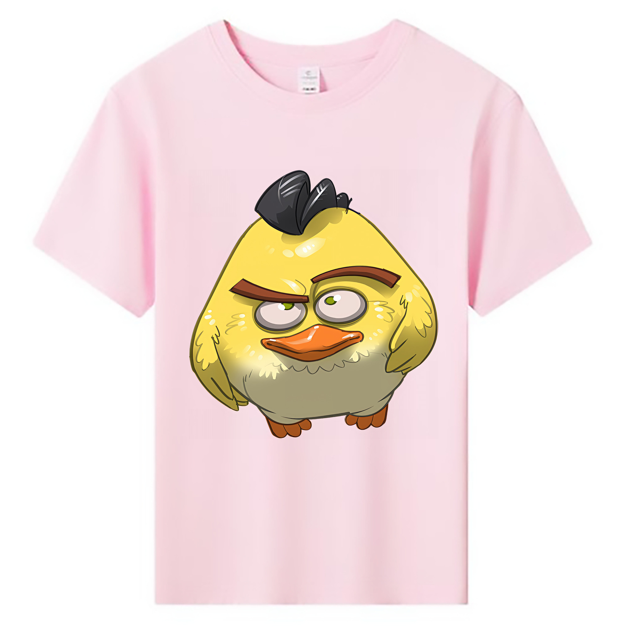 （画像用） Angry Birds アングリーバード 綿100％キッズTシャツ（フロントプリント）