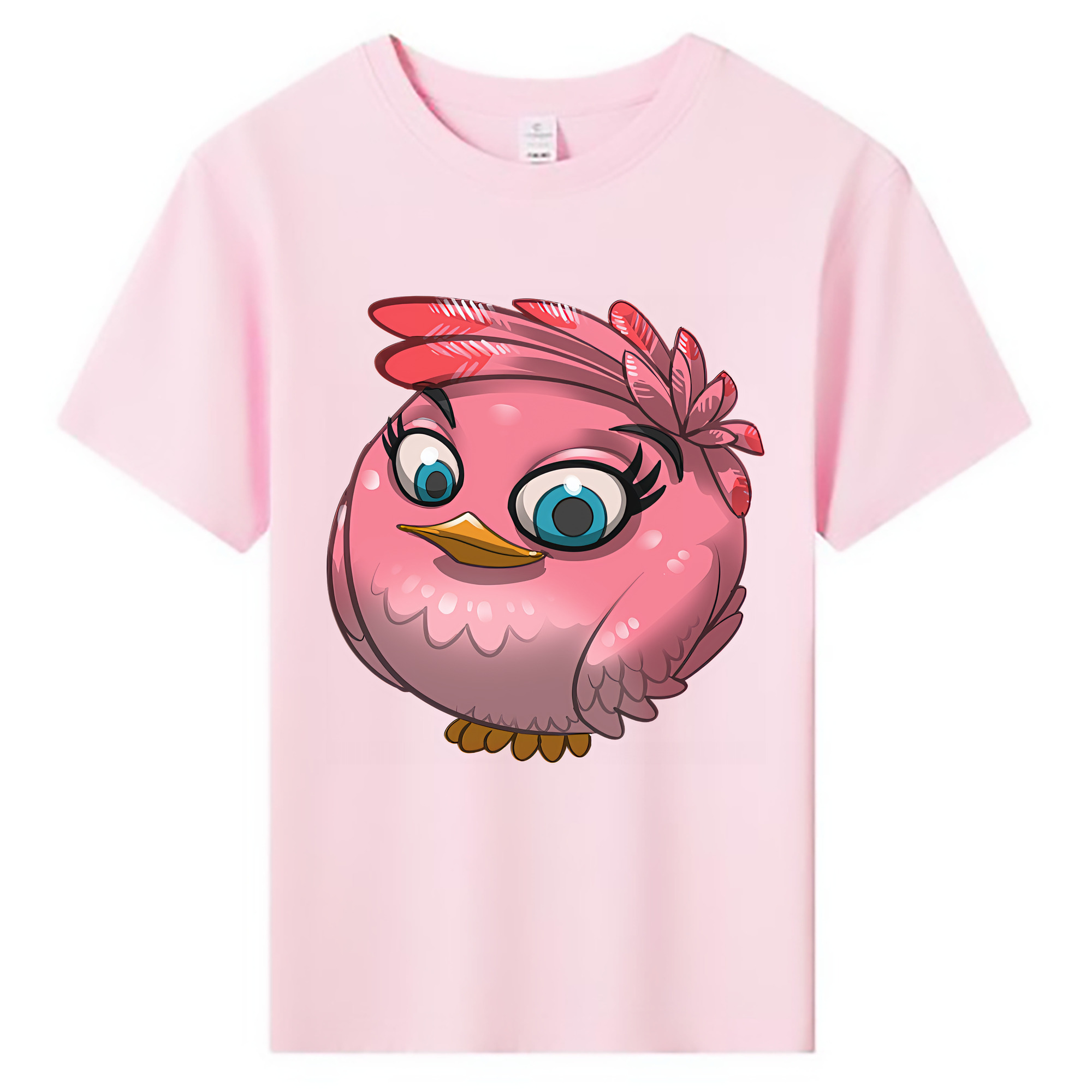 （画像用） Angry Birds アングリーバード 綿100％キッズTシャツ（フロントプリント）