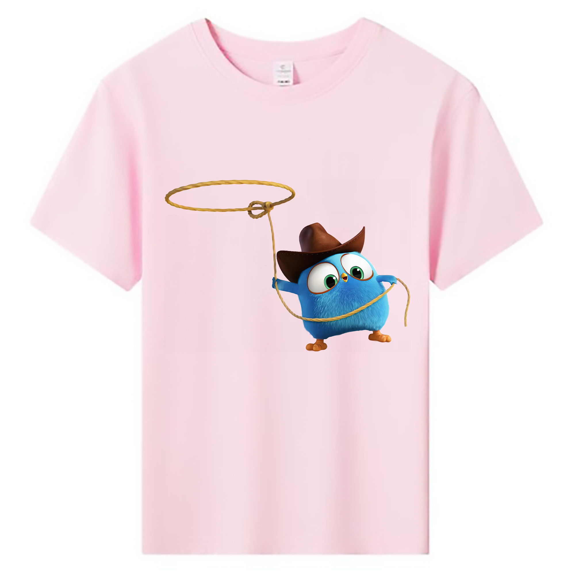 （画像用） Angry Birds アングリーバード 綿100％キッズTシャツ（フロントプリント）