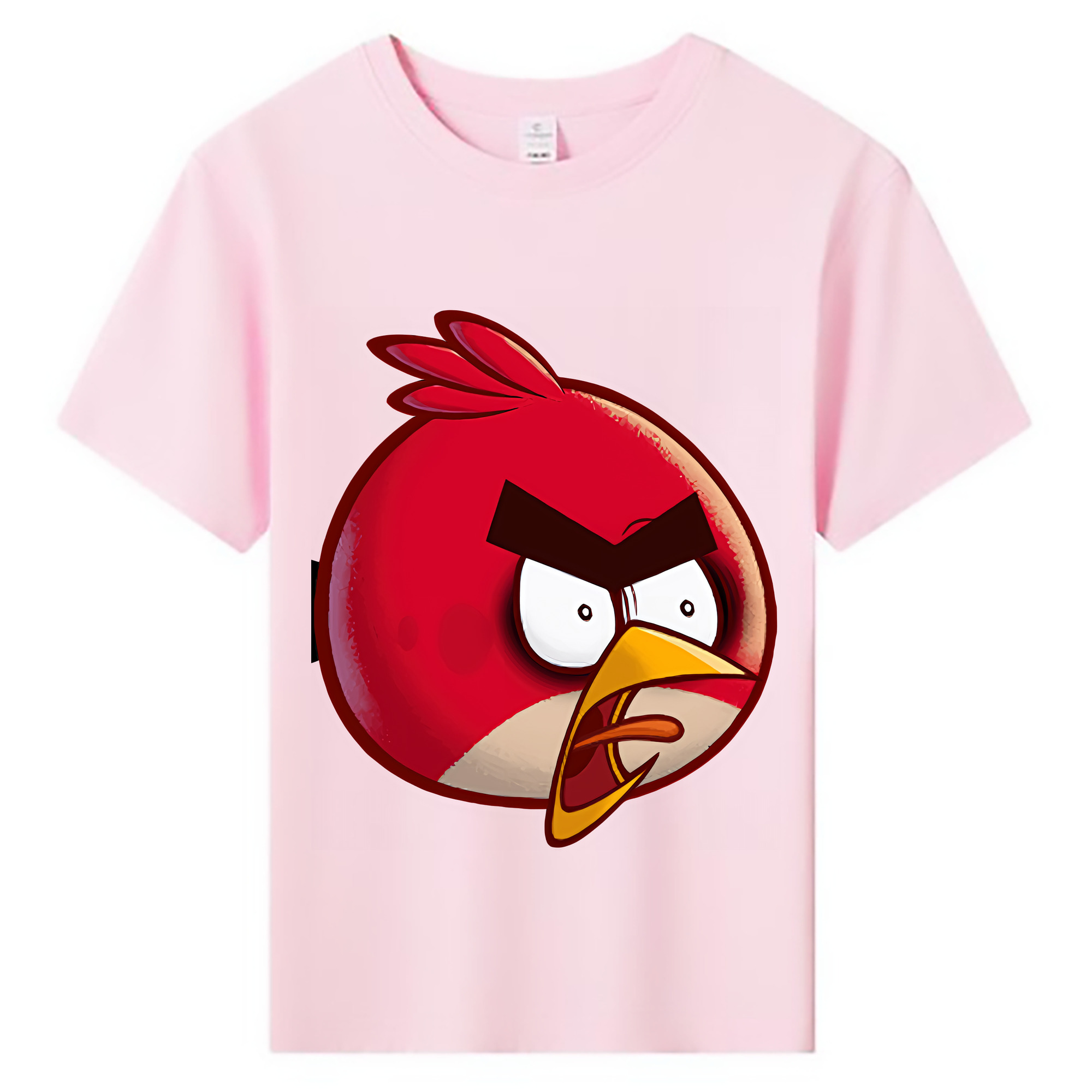 （画像用） Angry Birds アングリーバード 綿100％キッズTシャツ（フロントプリント）
