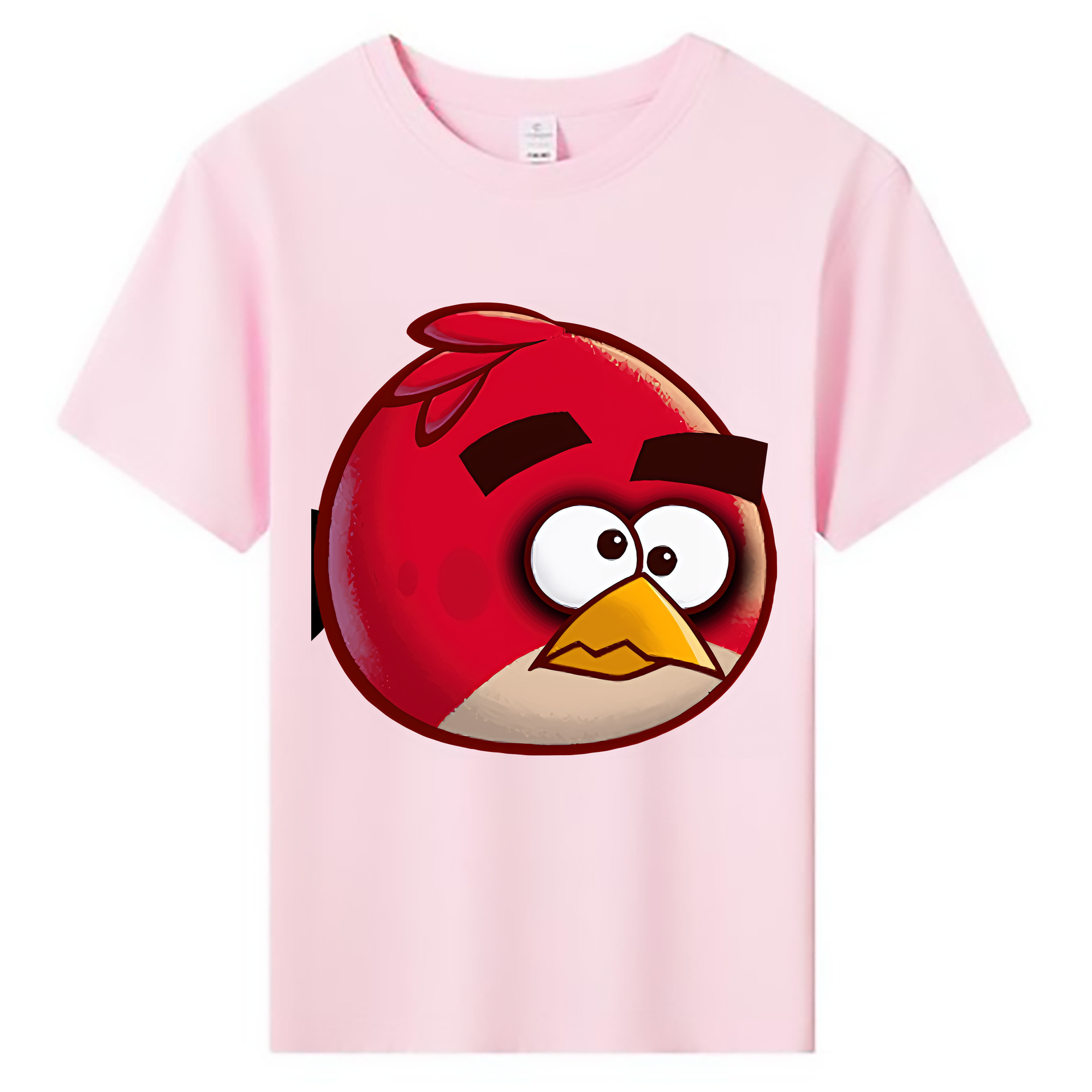 （画像用） Angry Birds アングリーバード 綿100％キッズTシャツ（フロントプリント）