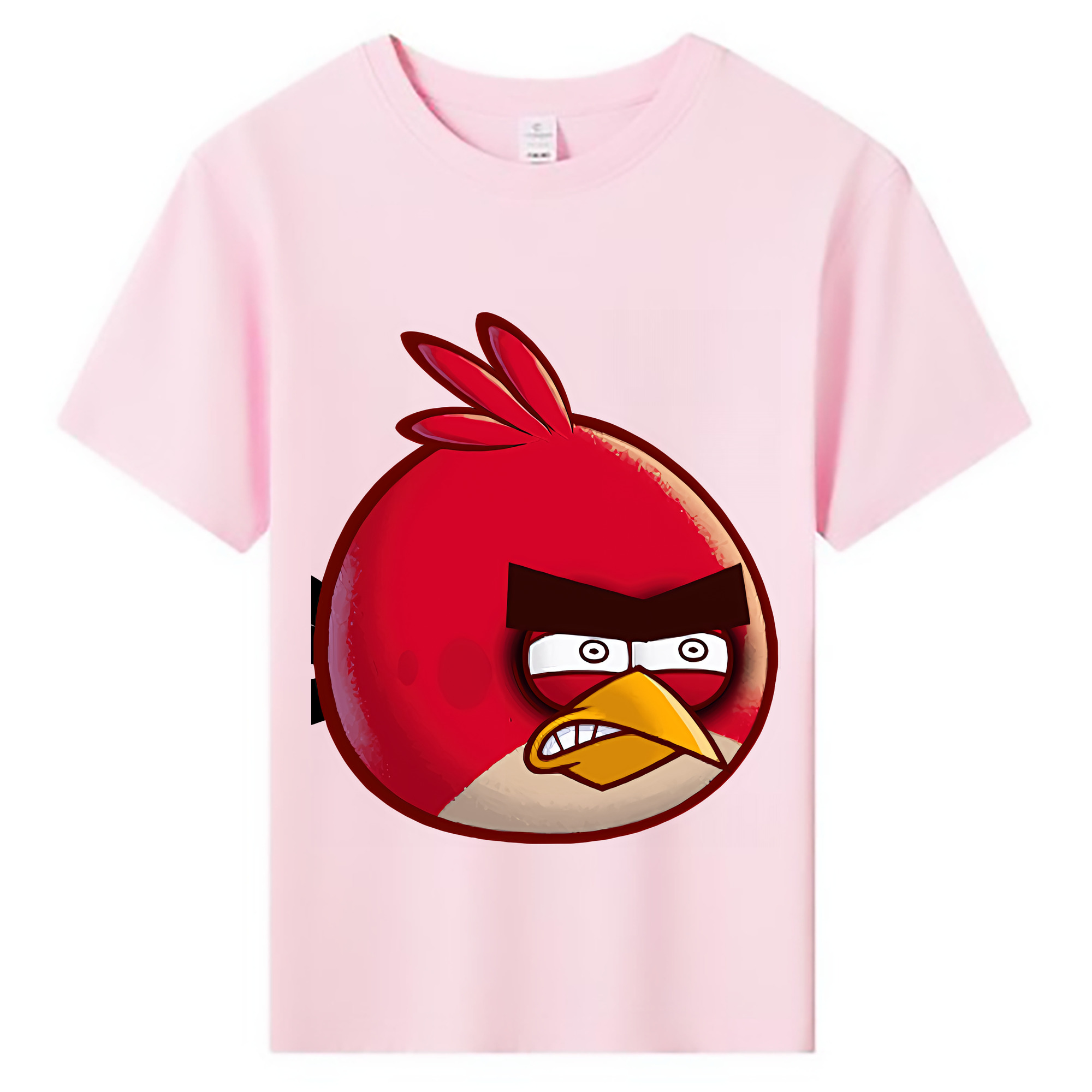 （画像用） Angry Birds アングリーバード 綿100％キッズTシャツ（フロントプリント）