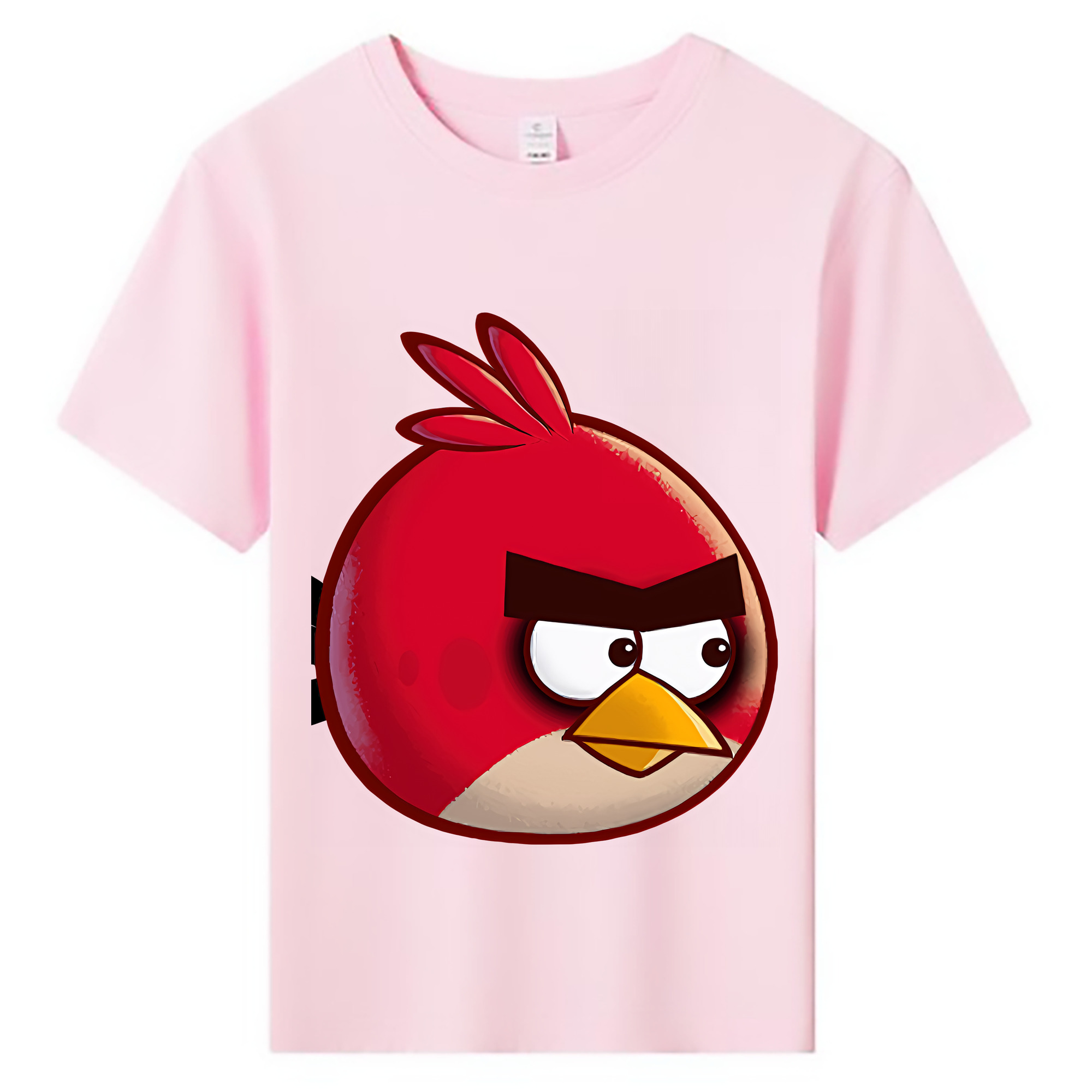 （画像用） Angry Birds アングリーバード 綿100％キッズTシャツ（フロントプリント）