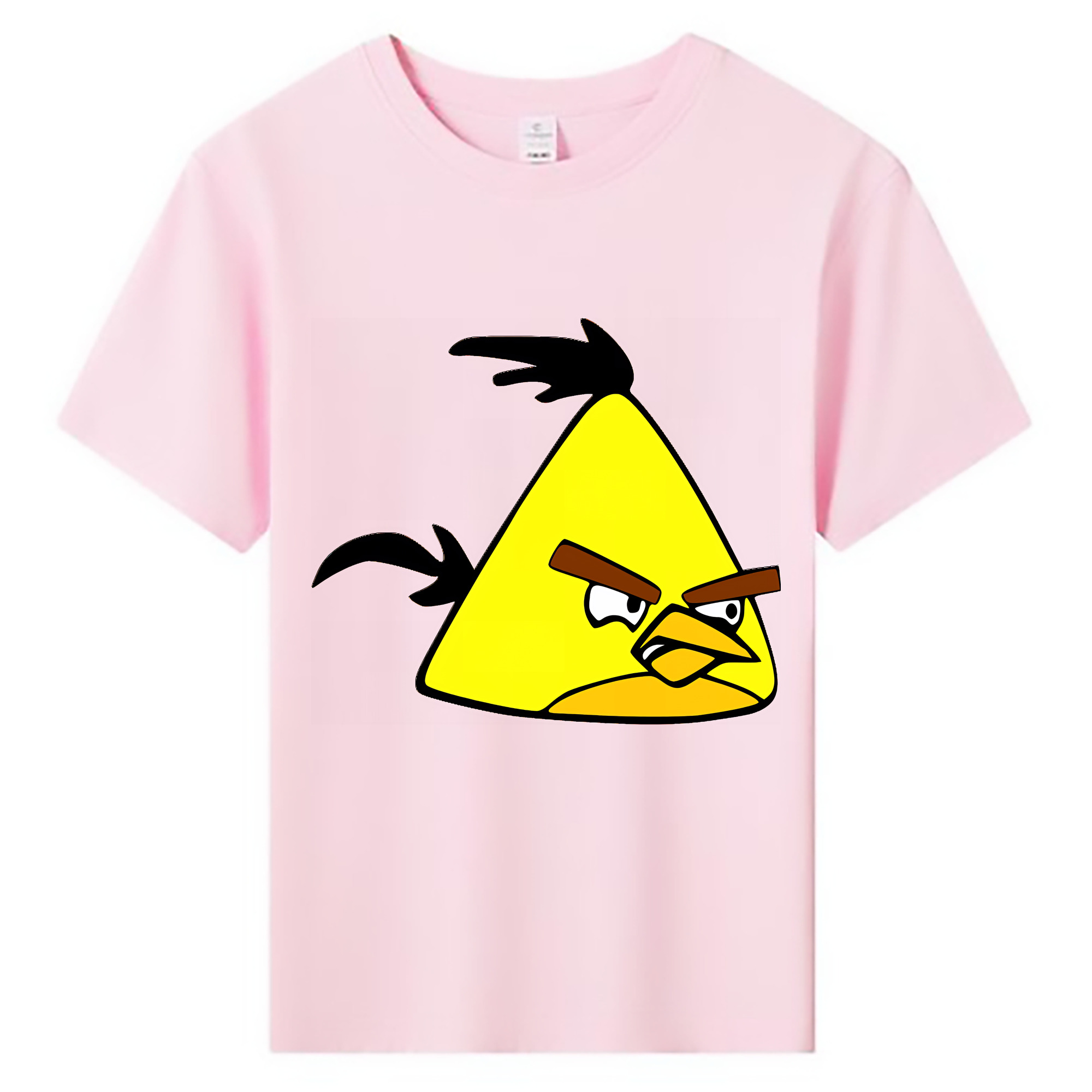 （画像用） Angry Birds アングリーバード 綿100％キッズTシャツ（フロントプリント）