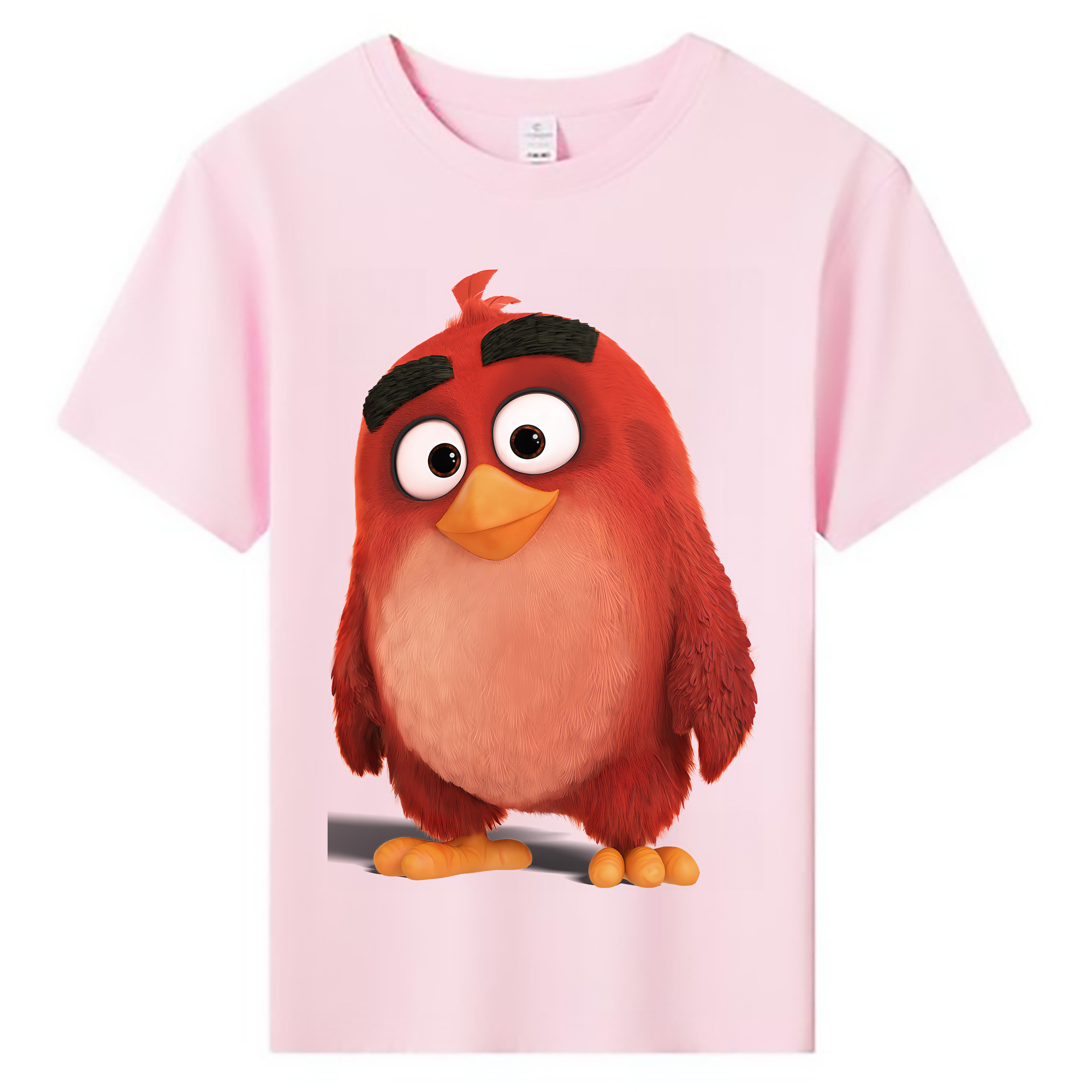 （画像用） Angry Birds アングリーバード 綿100％キッズTシャツ（フロントプリント）