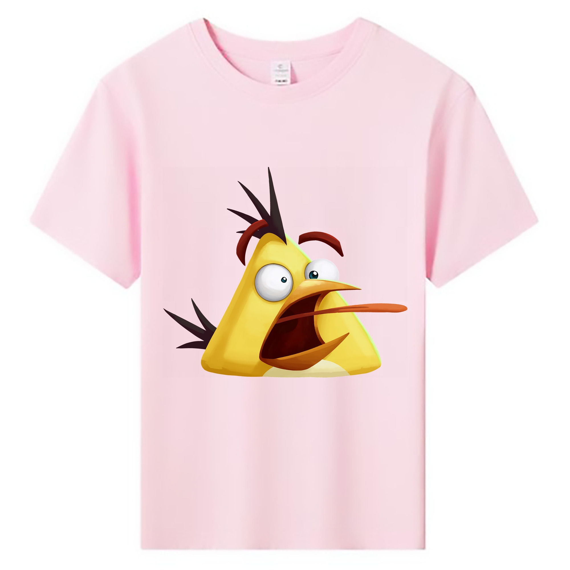 （画像用） Angry Birds アングリーバード 綿100％キッズTシャツ（フロントプリント）