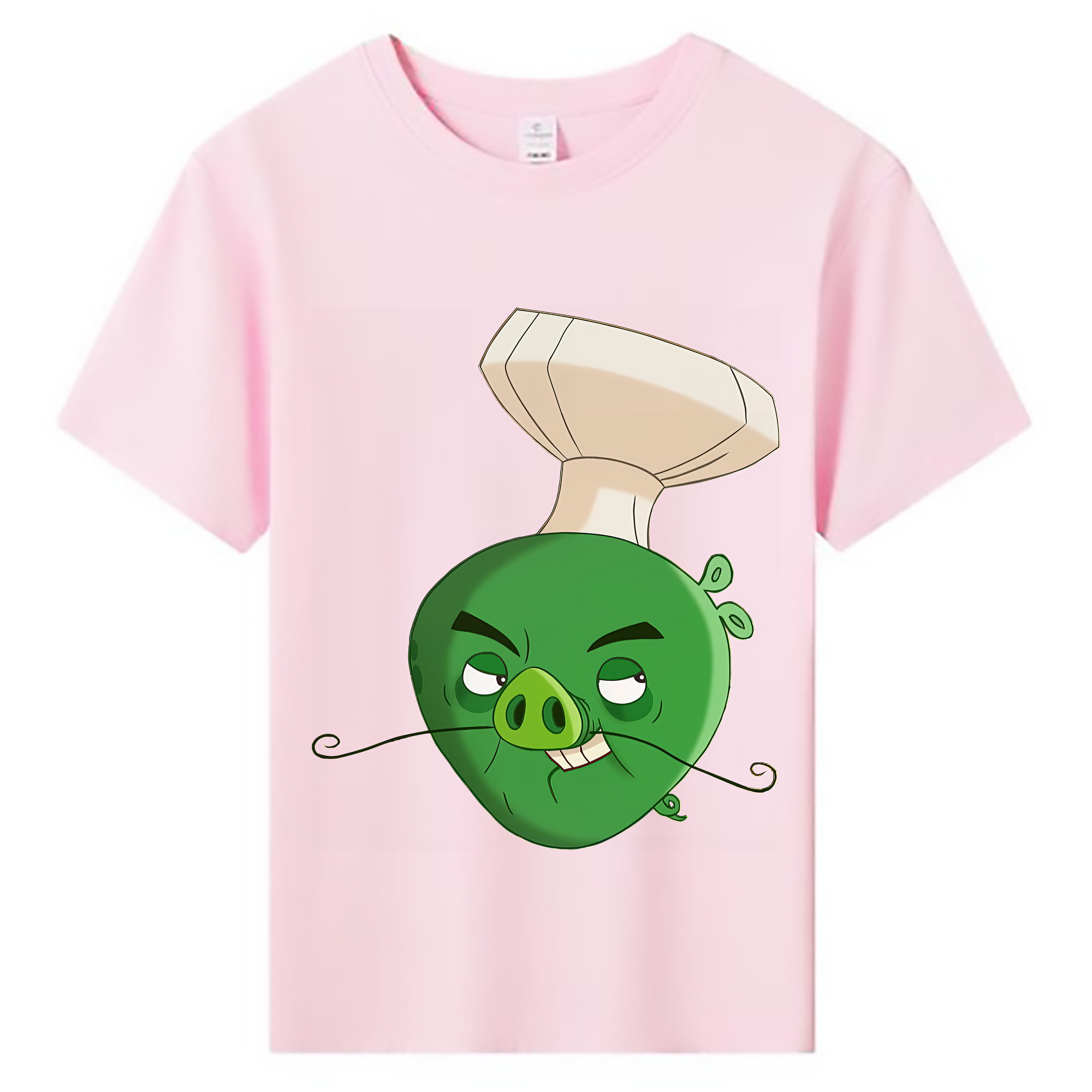 （画像用） Angry Birds アングリーバード 綿100％キッズTシャツ（フロントプリント）