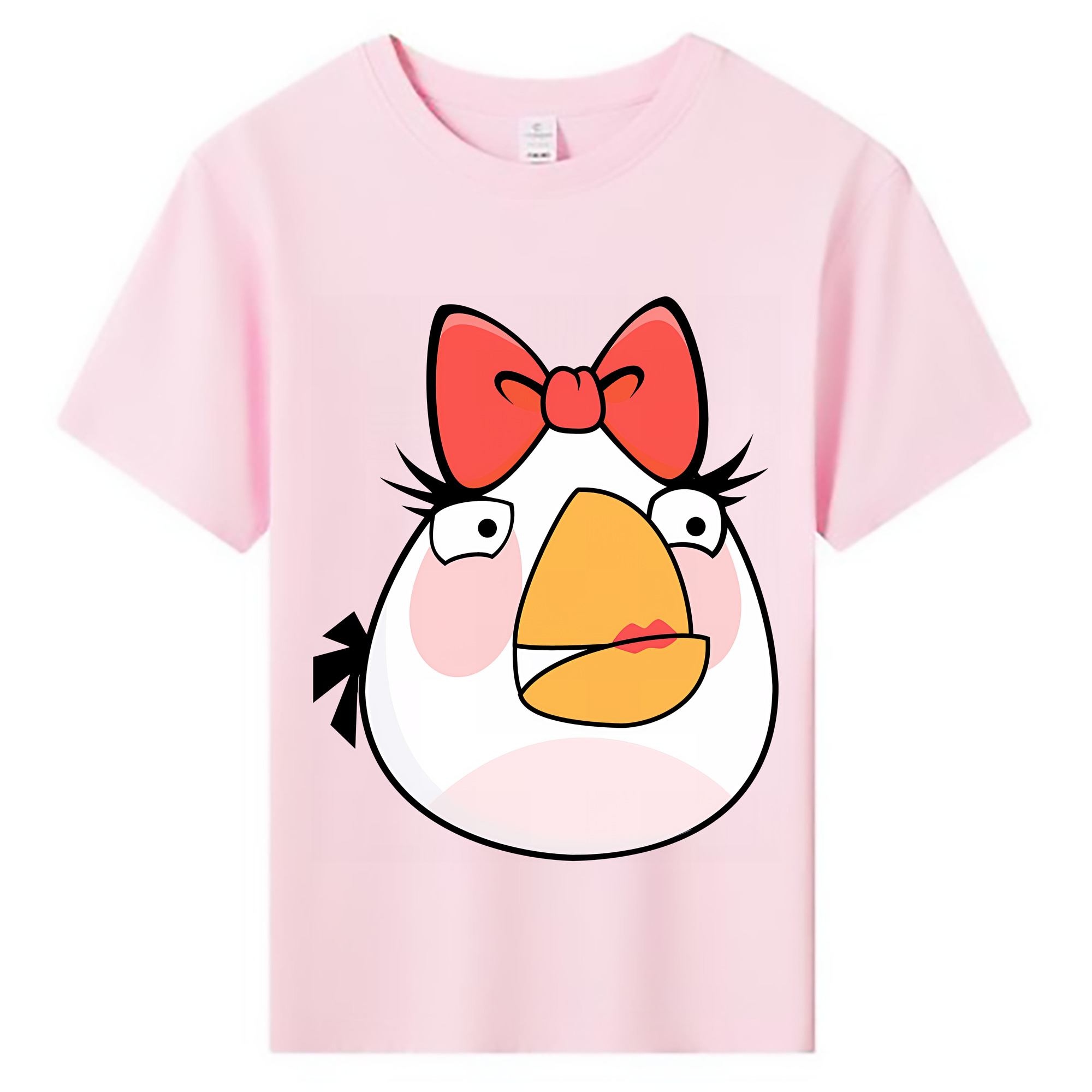 （画像用） Angry Birds アングリーバード 綿100％キッズTシャツ（フロントプリント）